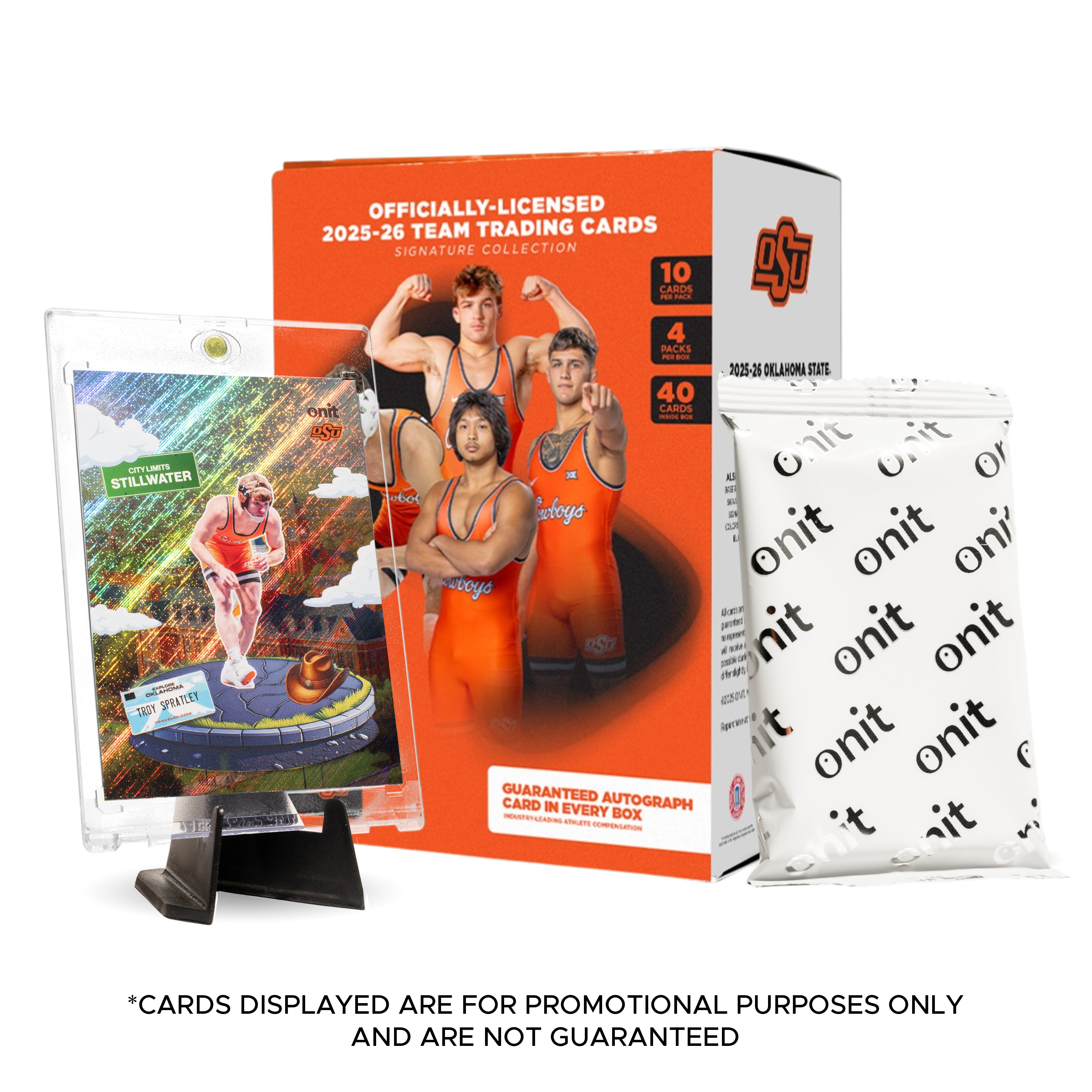ミュージシャン RYO CHAN OMEDETO SPECIAL BOX 2025 Oklahoma State University Wrestling 2025-26 Trading Cards - Platinum B
