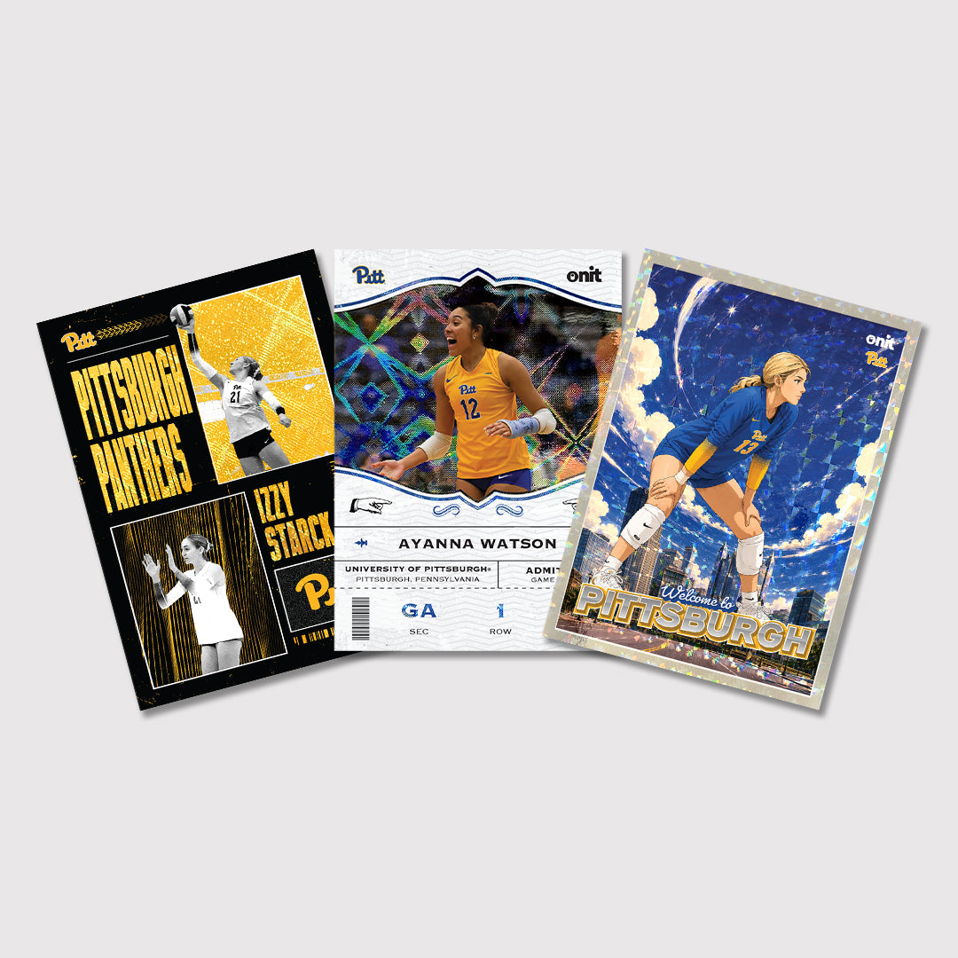 University of Pittsburgh Volleyball 2026 Team Trading Cards