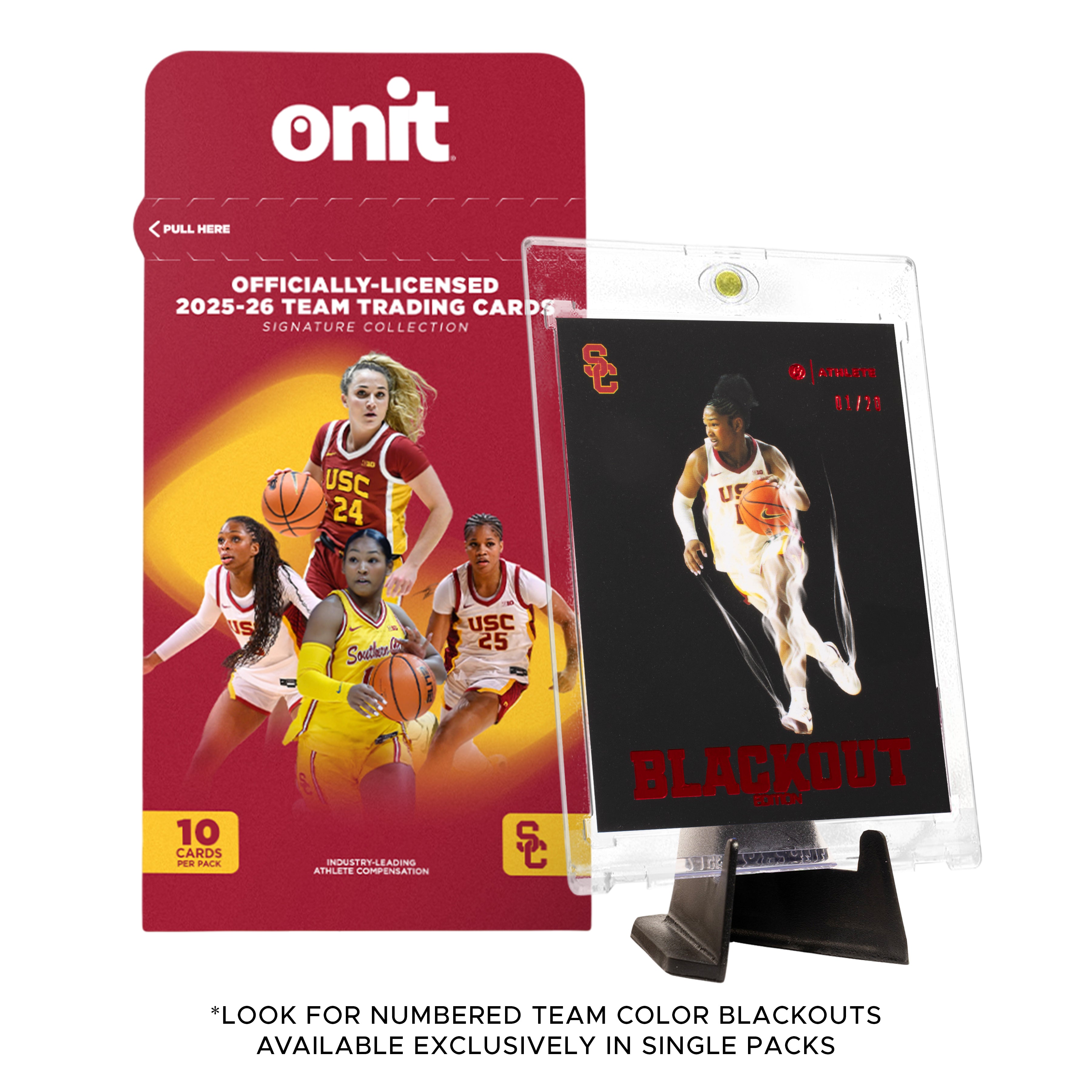 University of Southern California Women's Basketball 2025-26 Trading Cards - Single Pack