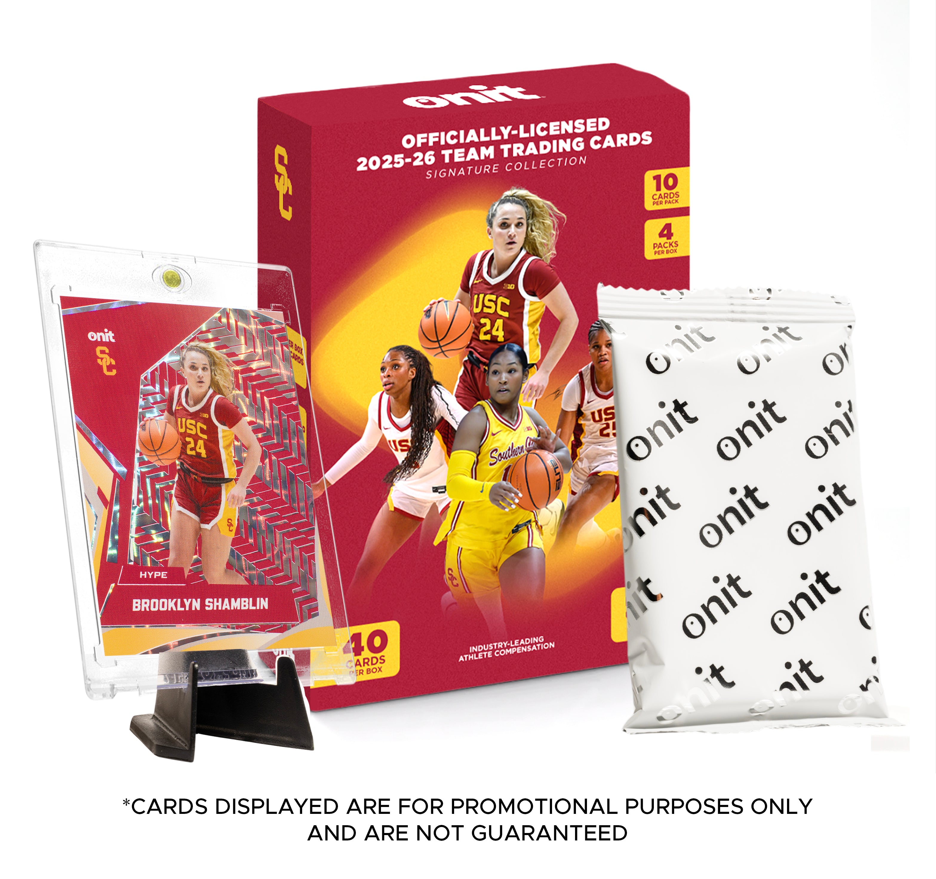 University of Southern California Women's Basketball 2025-26 Trading Cards - Value Box