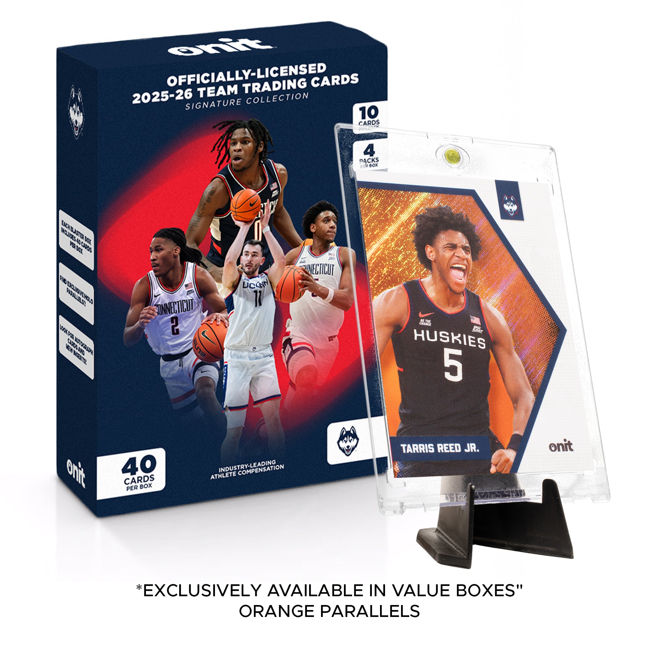 UConn Men's Basketball 2025-26 Trading Cards - Value Box