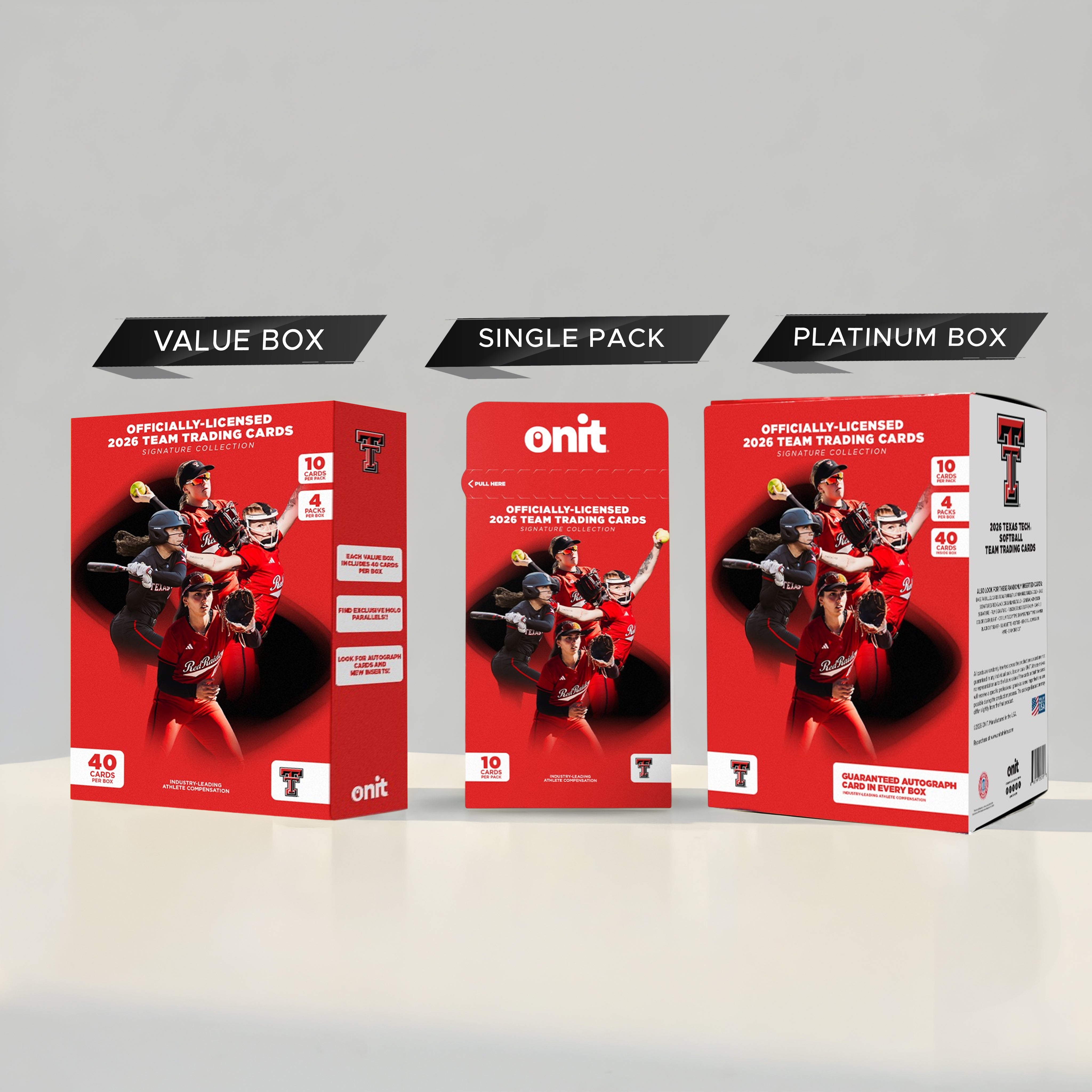 Texas Tech Softball 2026 Trading Cards