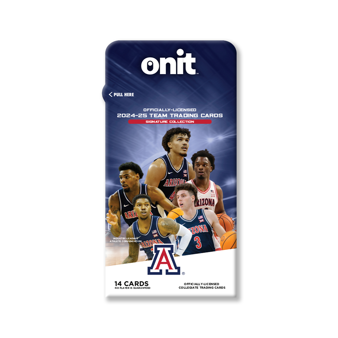 University of Arizona® 2024-25 Men's Basketball Trading Cards - Single Pack