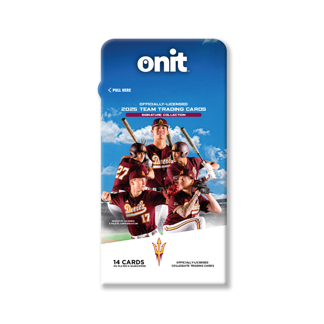 Arizona State University® 2025 Baseball Trading Cards - Single Pack