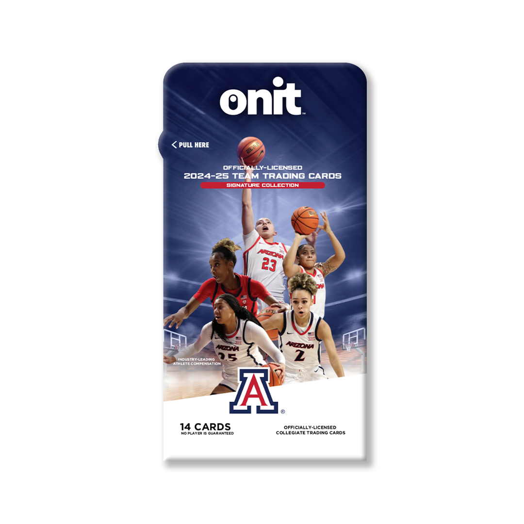University of Arizona® 2024-25 Women's Basketball Trading Cards - Single Pack