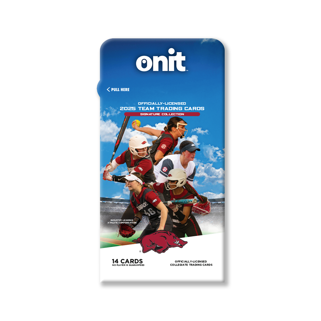 University of Arkansas® 2025 Softball Trading Cards - Single Pack