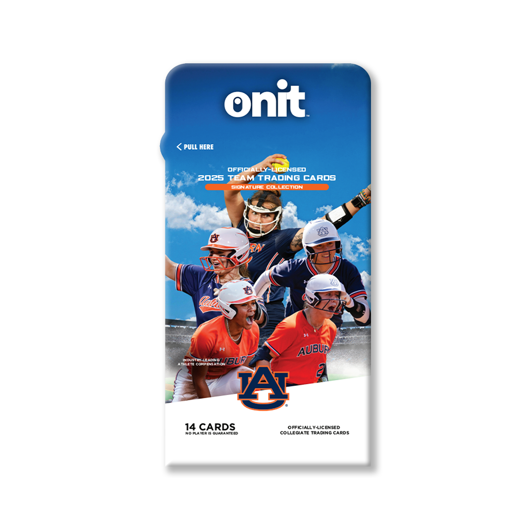 Auburn University® 2025 Softball Trading Cards - Single Pack
