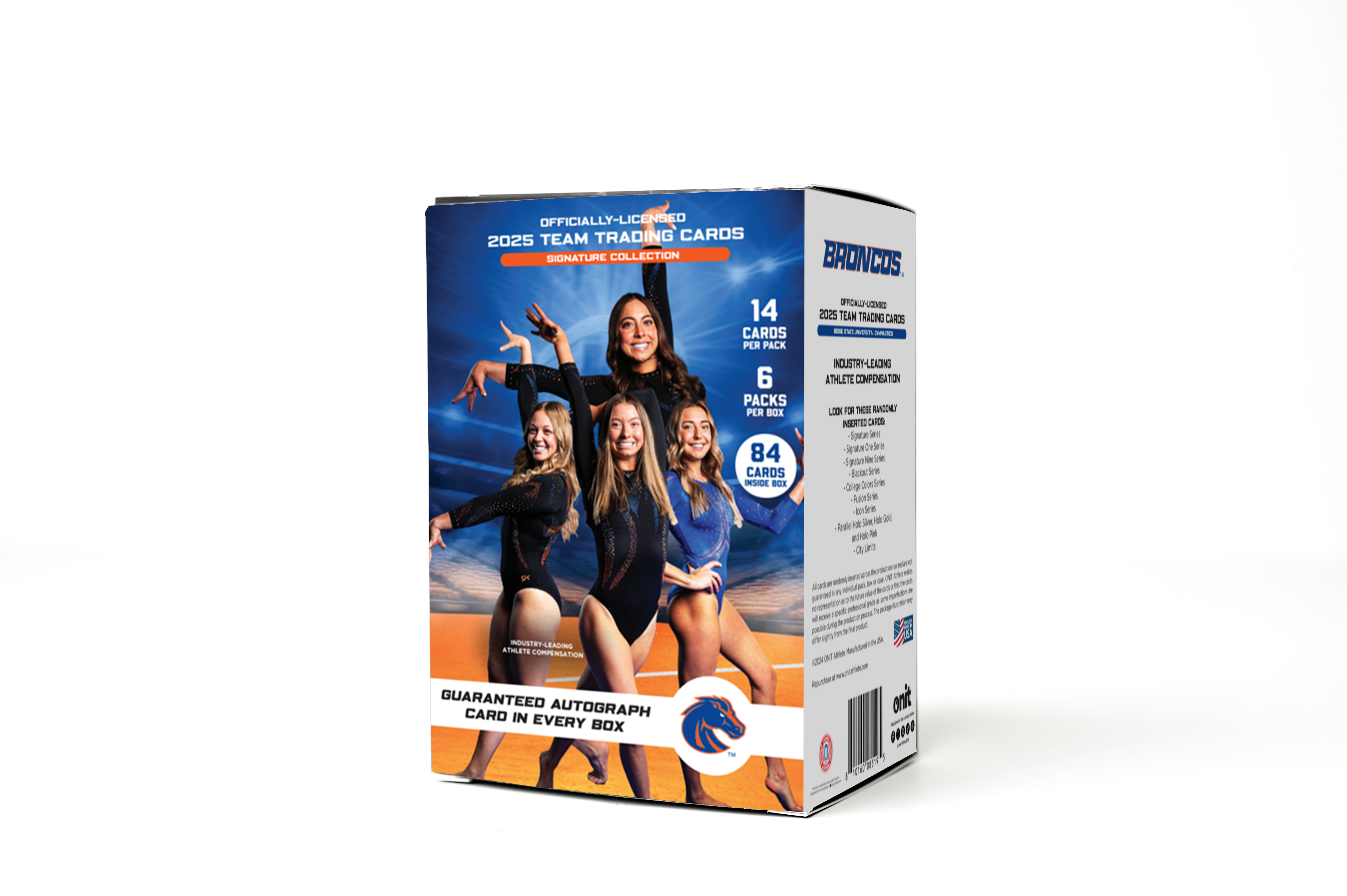 Boise State University® 2024-25 Gymnastics Trading Cards - Platinum Box with Guaranteed Autograph