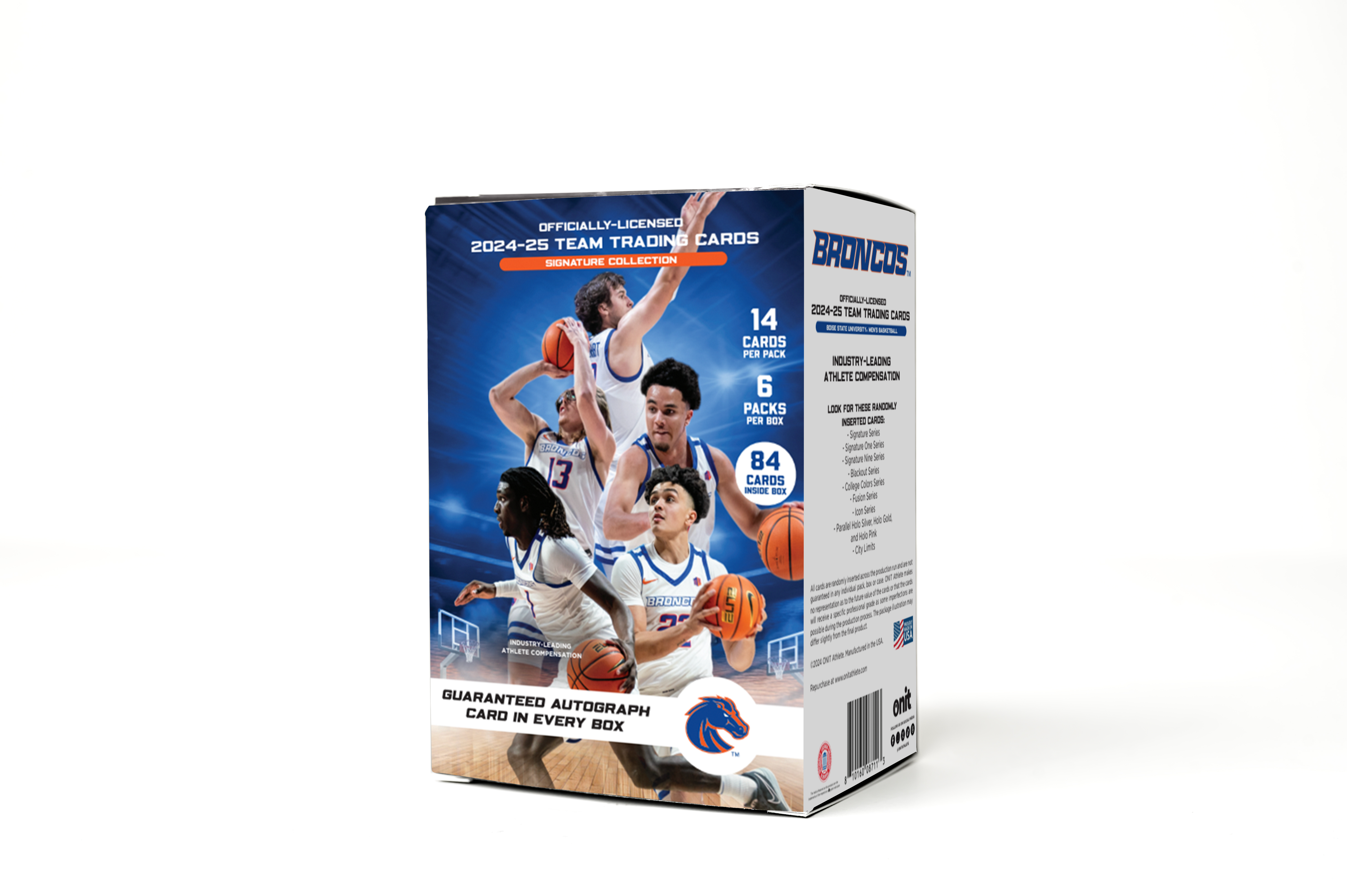 Boise State University® 2024-25 Men's Basketball Trading Cards - Platinum Box with GUARANTEED AUTOGRAPH