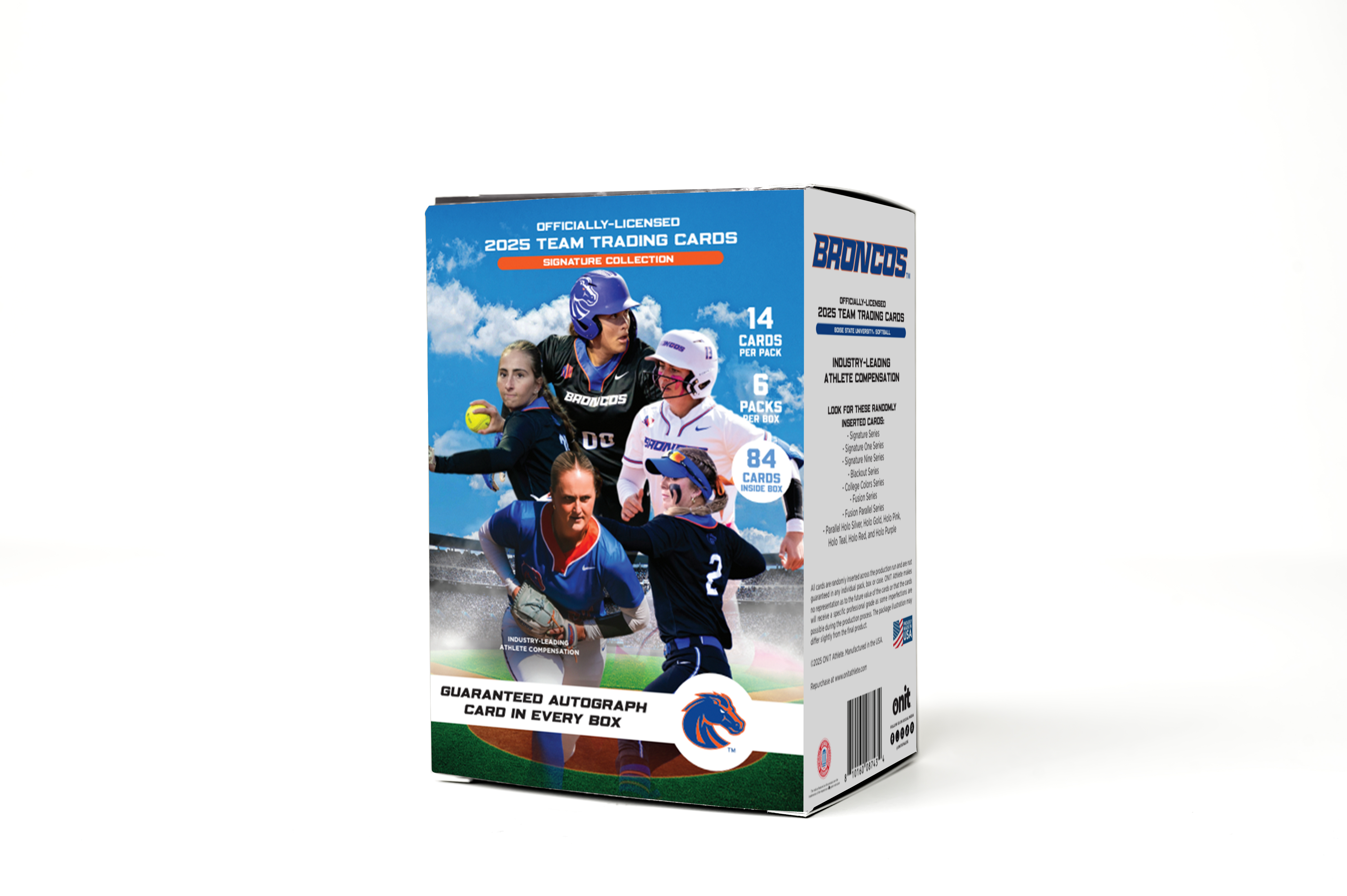 Boise State University® 2025 Softball Trading Cards - Platinum Box with Guaranteed Autograph