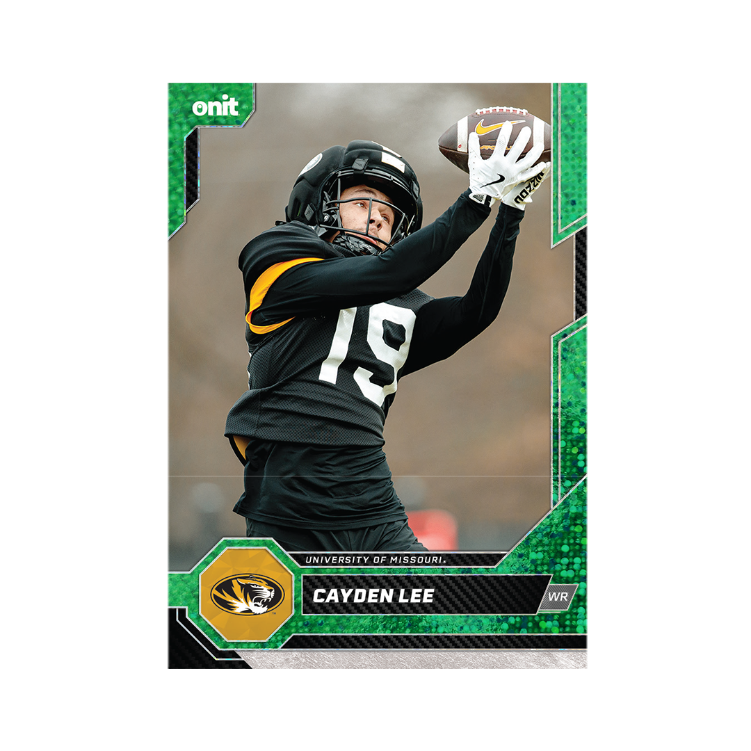 University of Missouri Football 2026 Team Trading Cards
