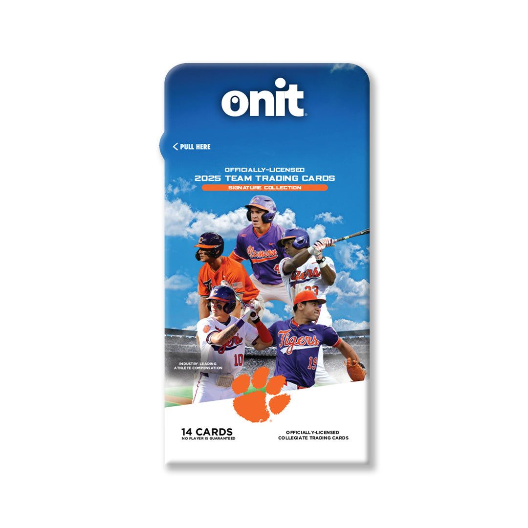 Clemson University® 2025 Baseball Trading Cards - Single Pack
