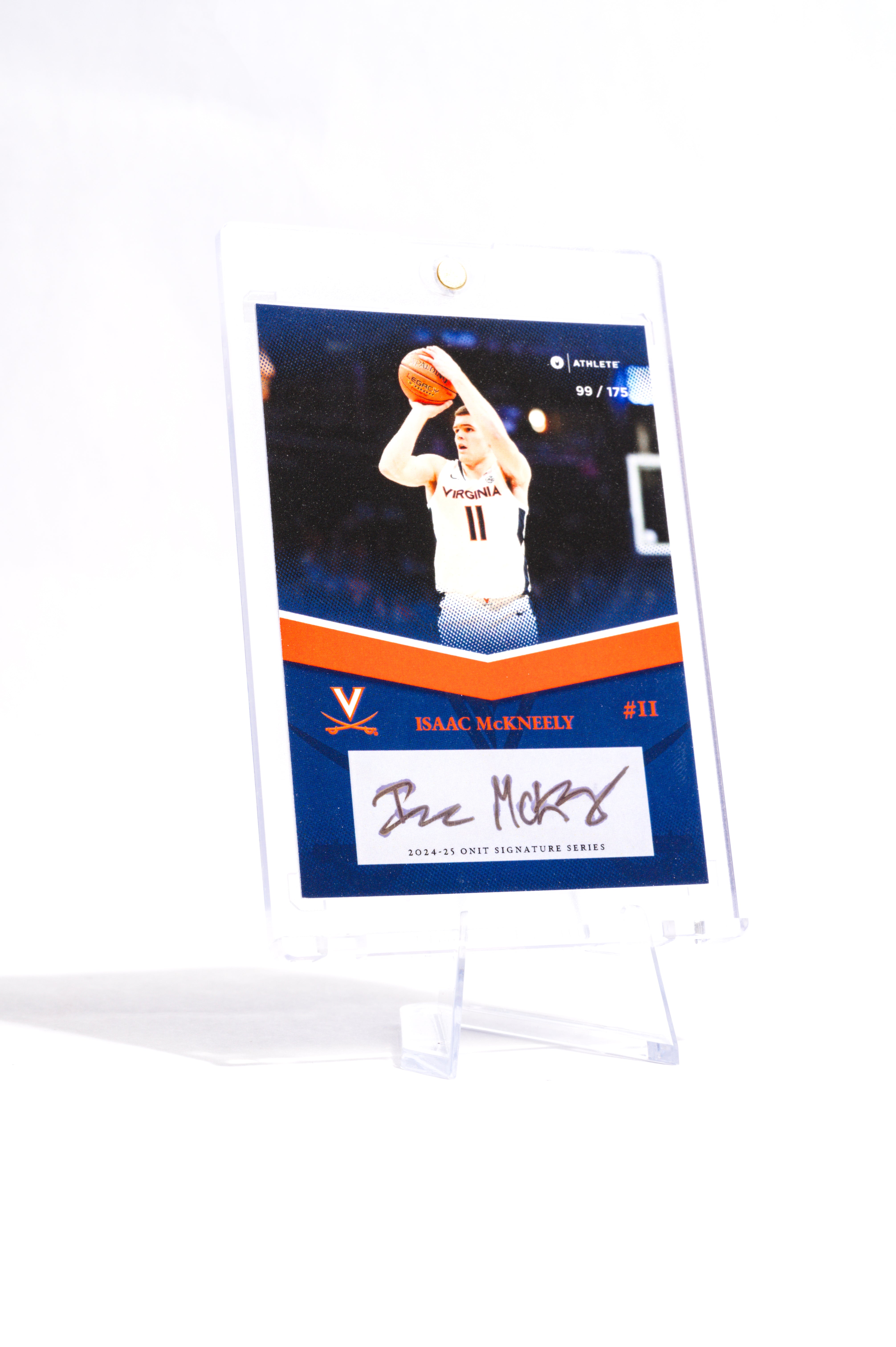 University of Virginia® 2024-25 Men's Basketball Trading Cards - Platinum Box with Guaranteed Autograph