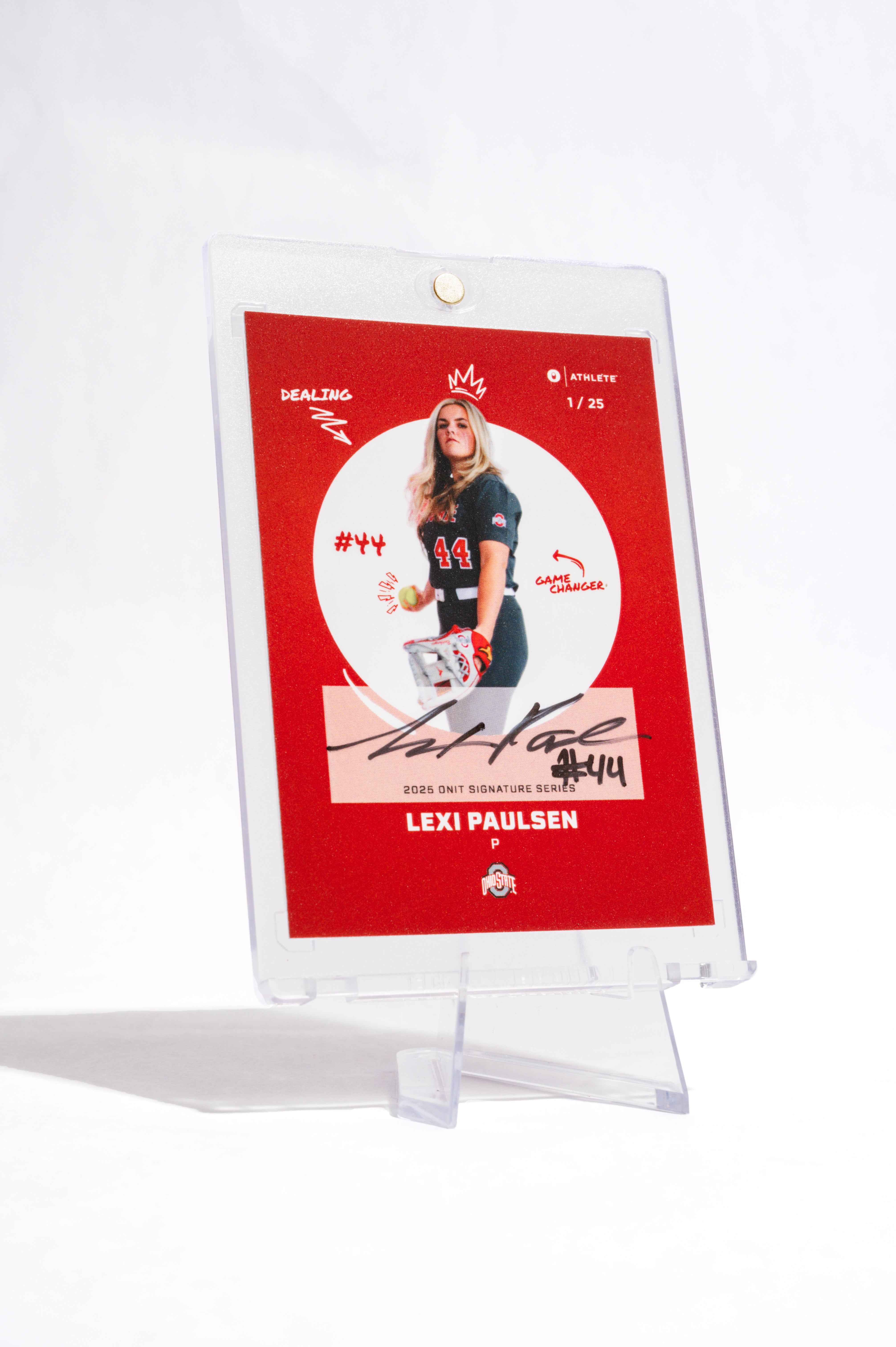 The Ohio State University® 2025 Softball Trading Cards - Platinum Box with Guaranteed Autograph