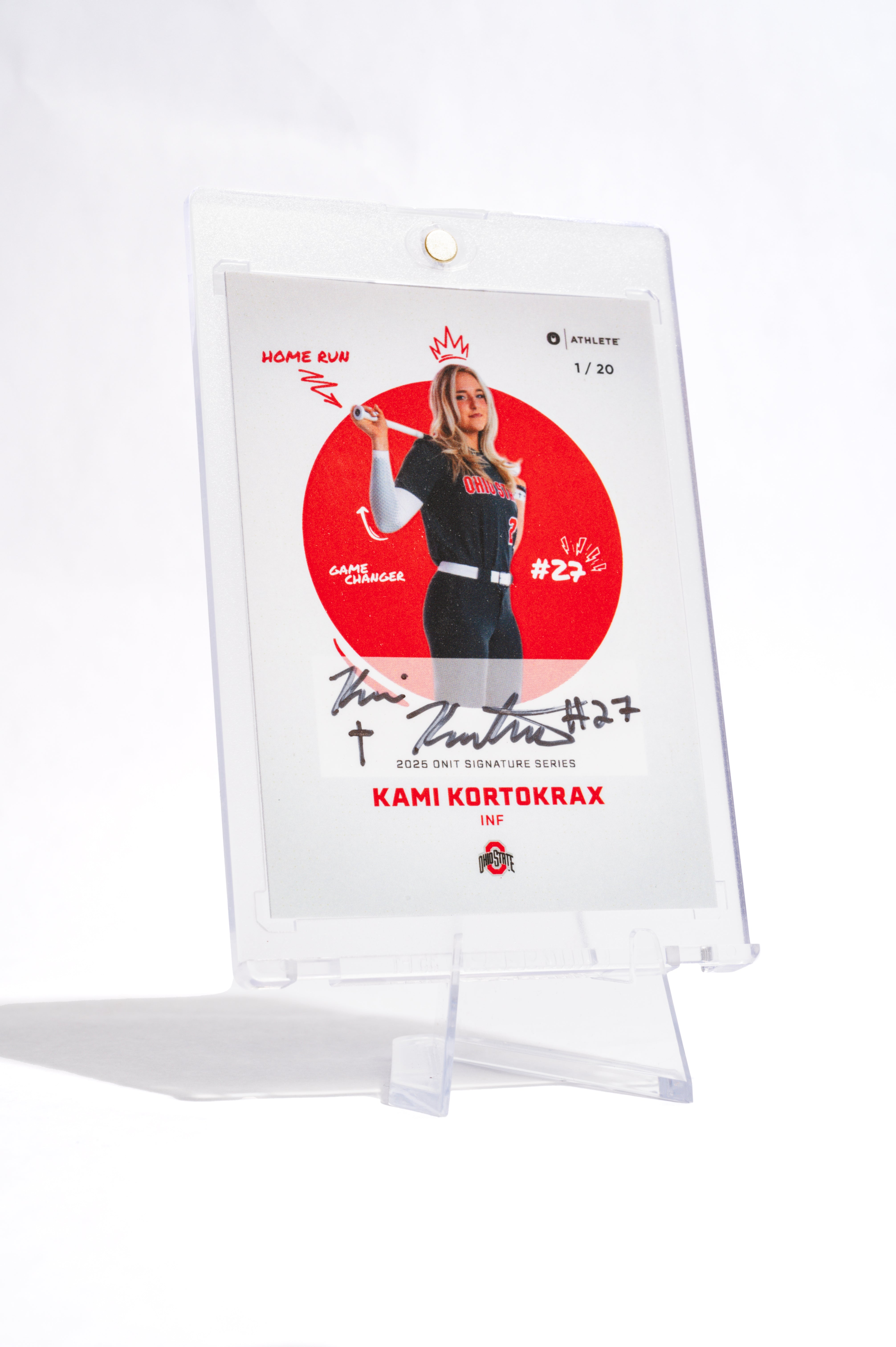 The Ohio State University® 2025 Softball Trading Cards - Platinum Box with Guaranteed Autograph