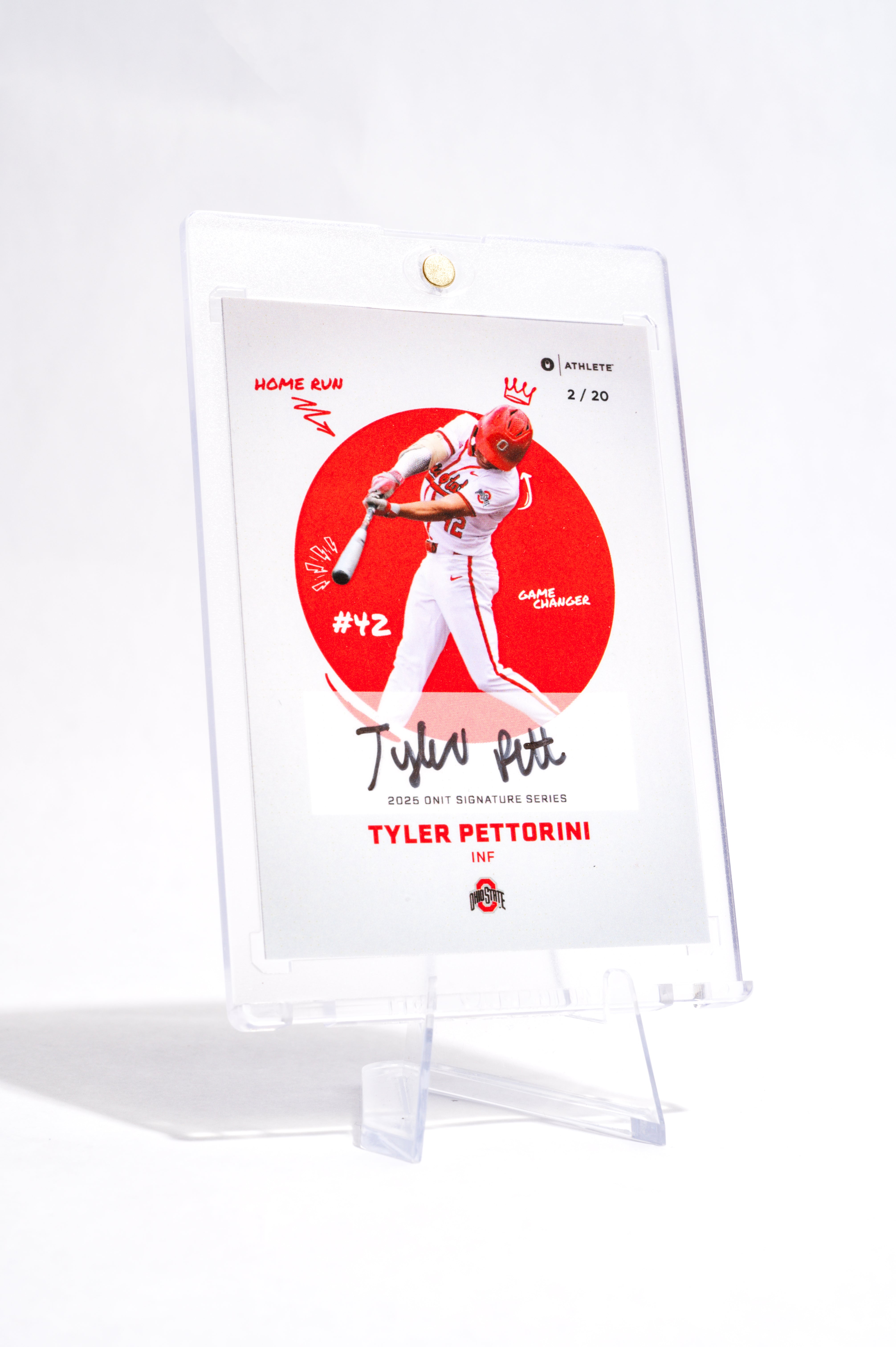 The Ohio State University® 2025 Baseball Trading Cards - Platinum Box with Guaranteed Autograph