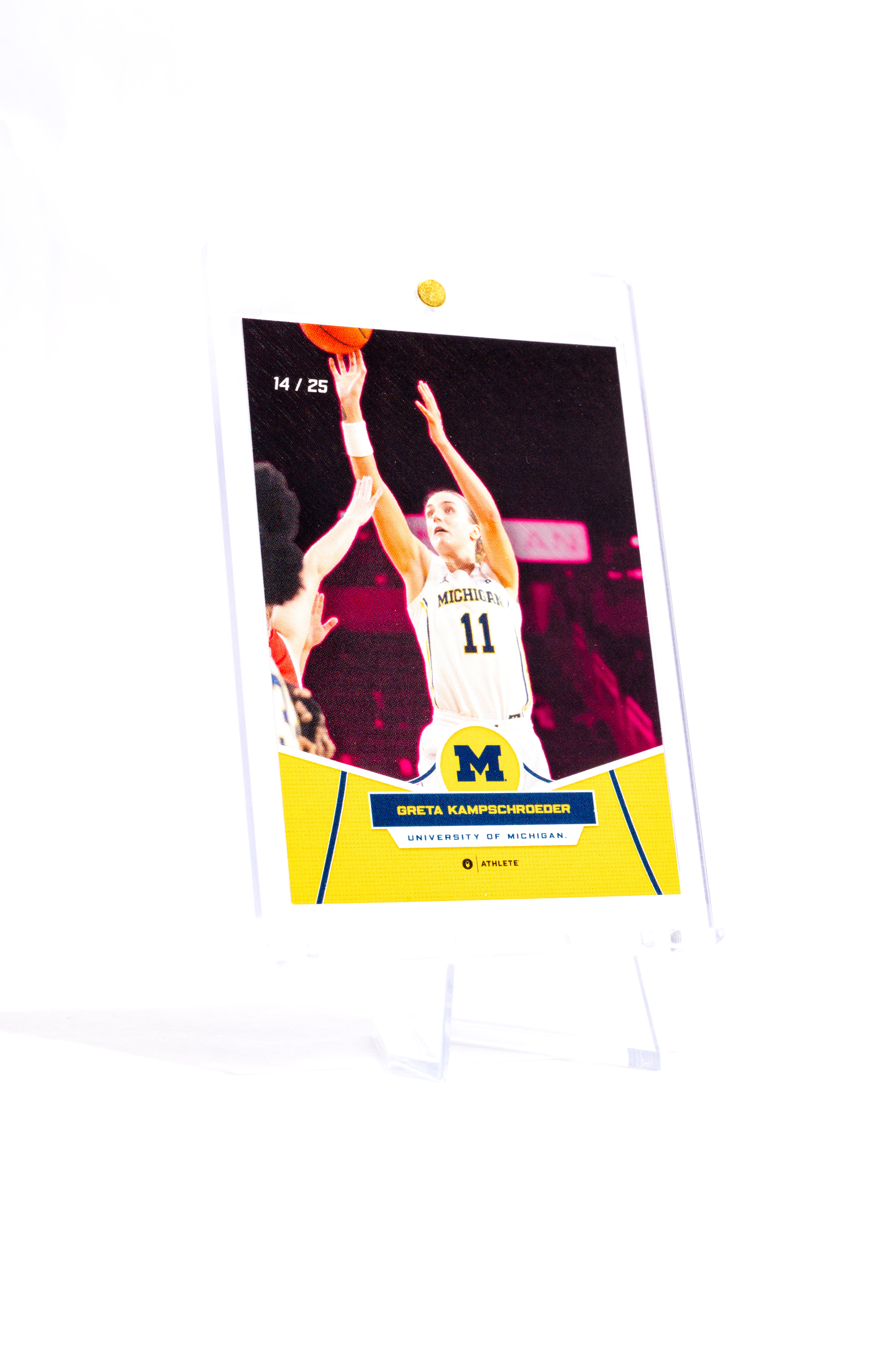 University of Michigan® 2024-25 Women's Basketball Trading Cards - Single Pack
