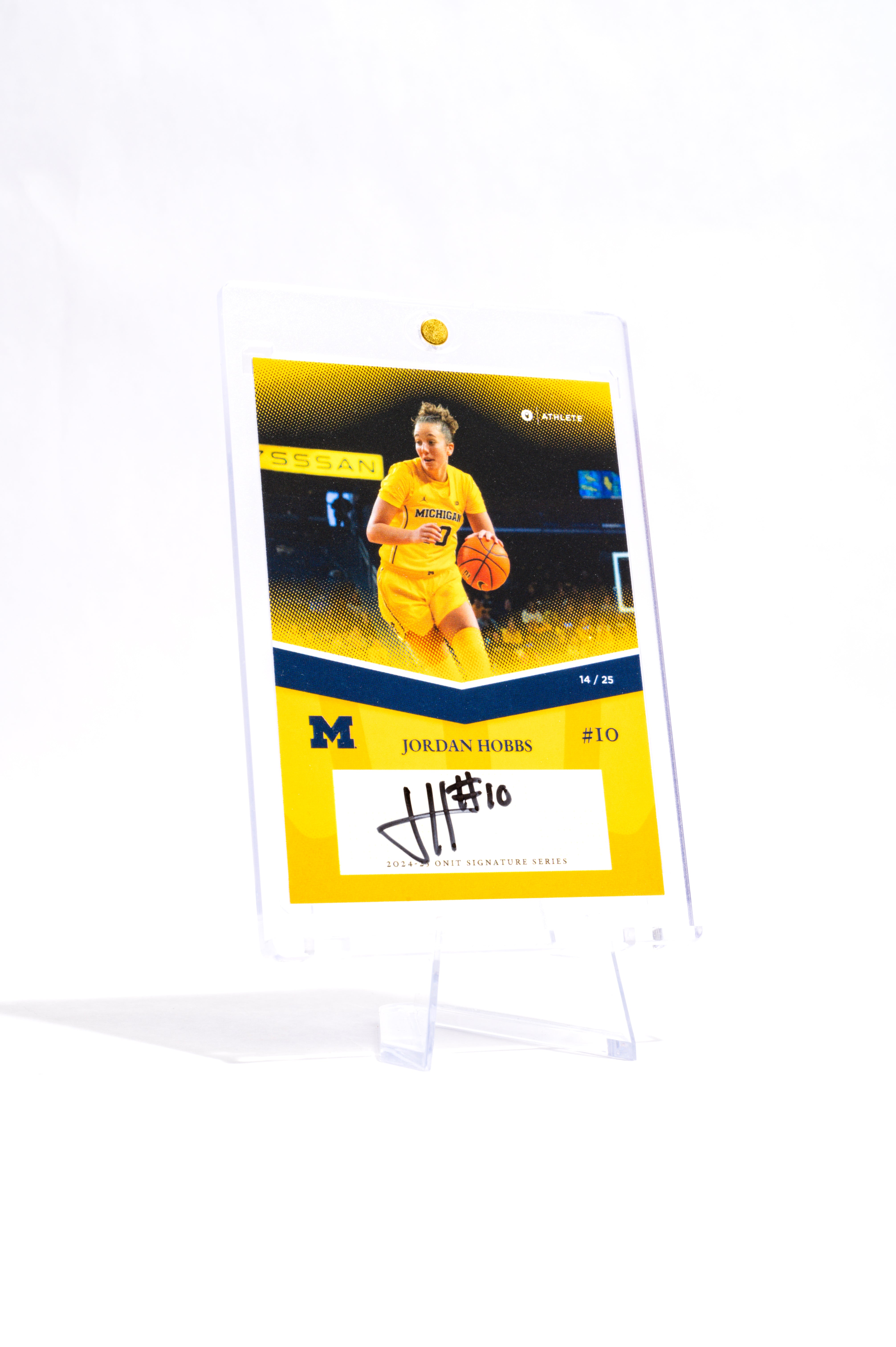 University of Michigan® 2024-25 Women's Basketball Trading Cards - Platinum Box with Guaranteed Autograph