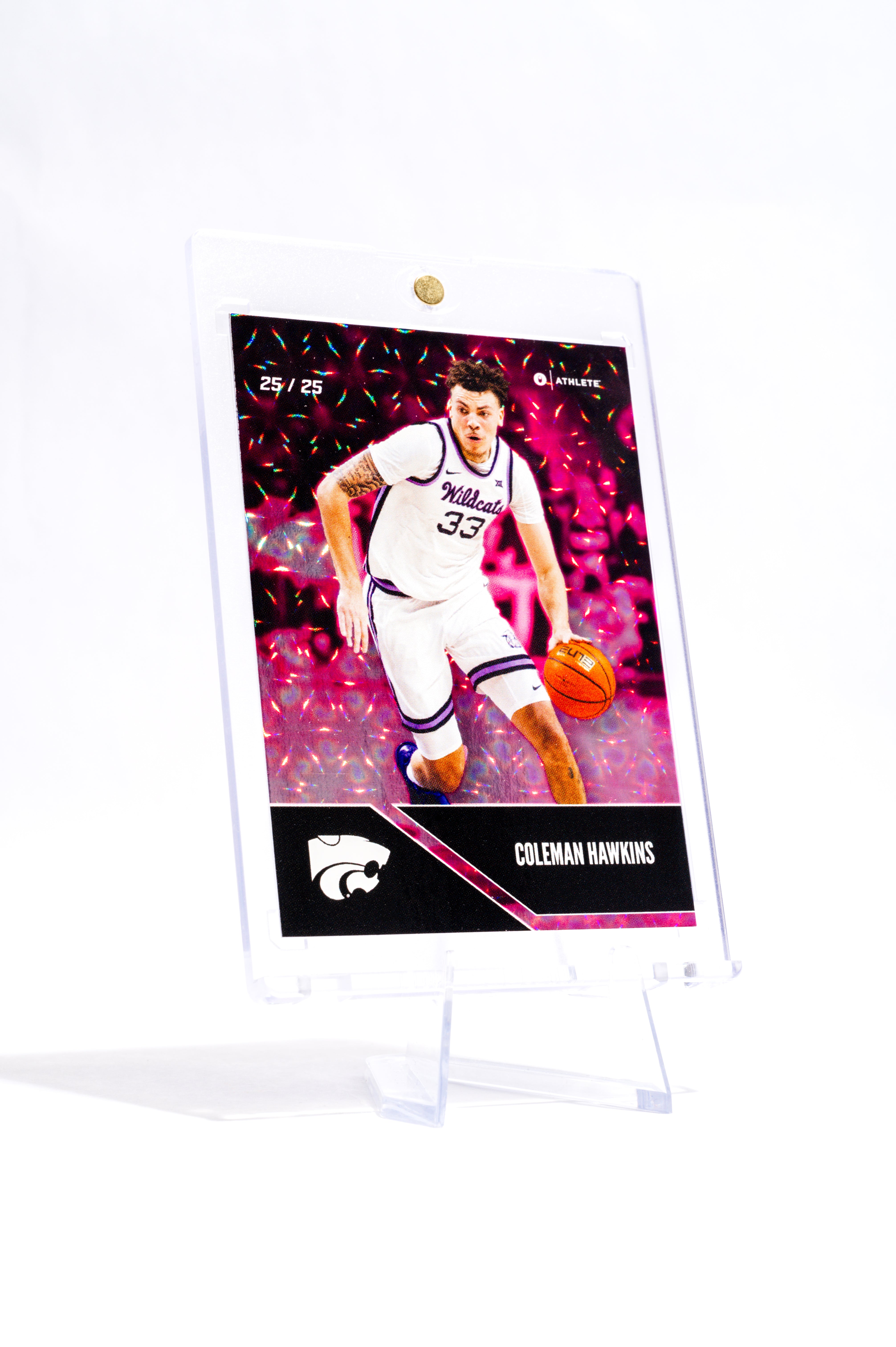 Kansas State University® 2024-25 Men's Basketball Trading Cards - Platinum Box with Guaranteed Autograph