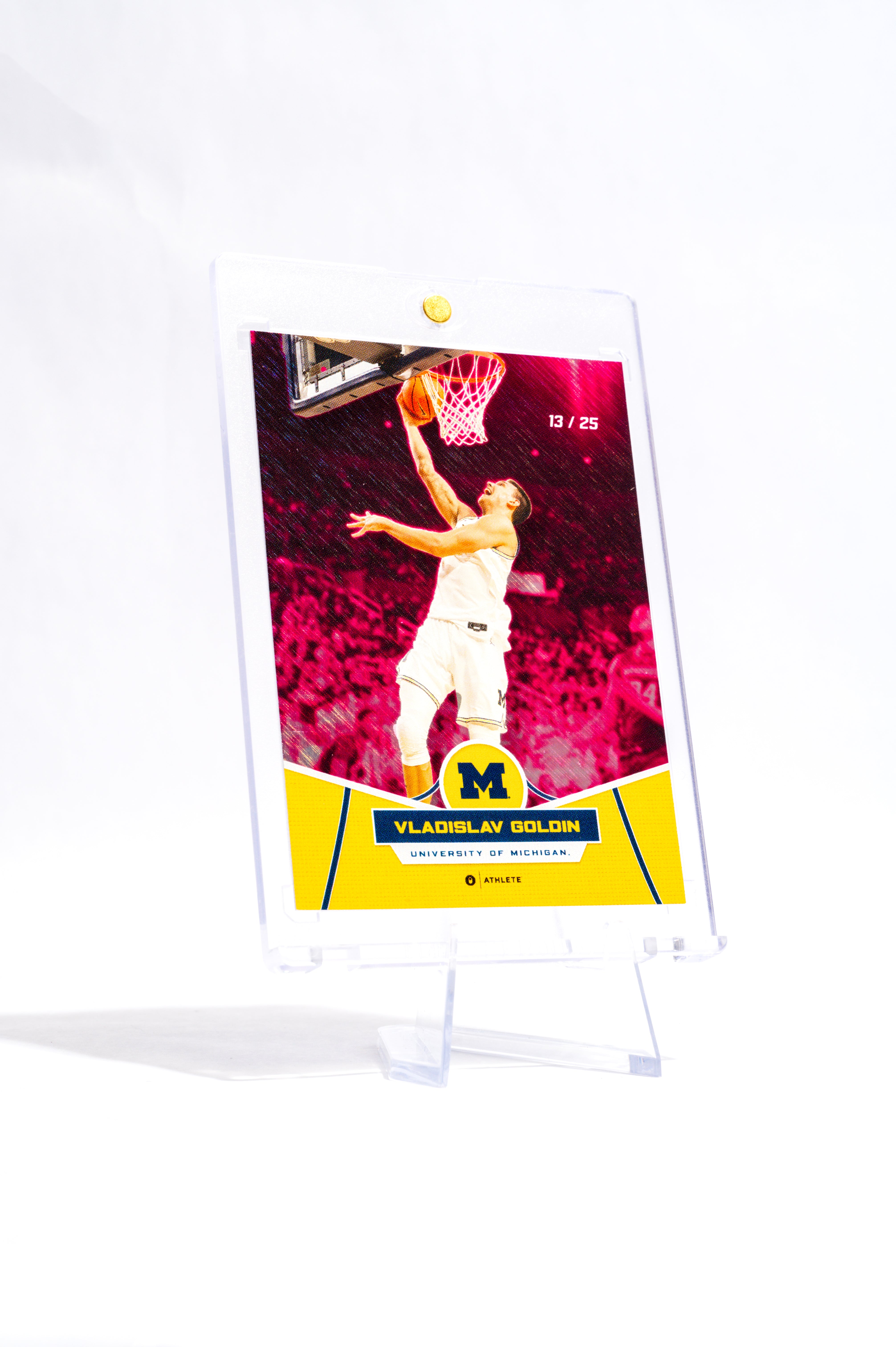 University of Michigan® 2024-25 Men's Basketball Trading Cards - Platinum Box with Guaranteed Autograph