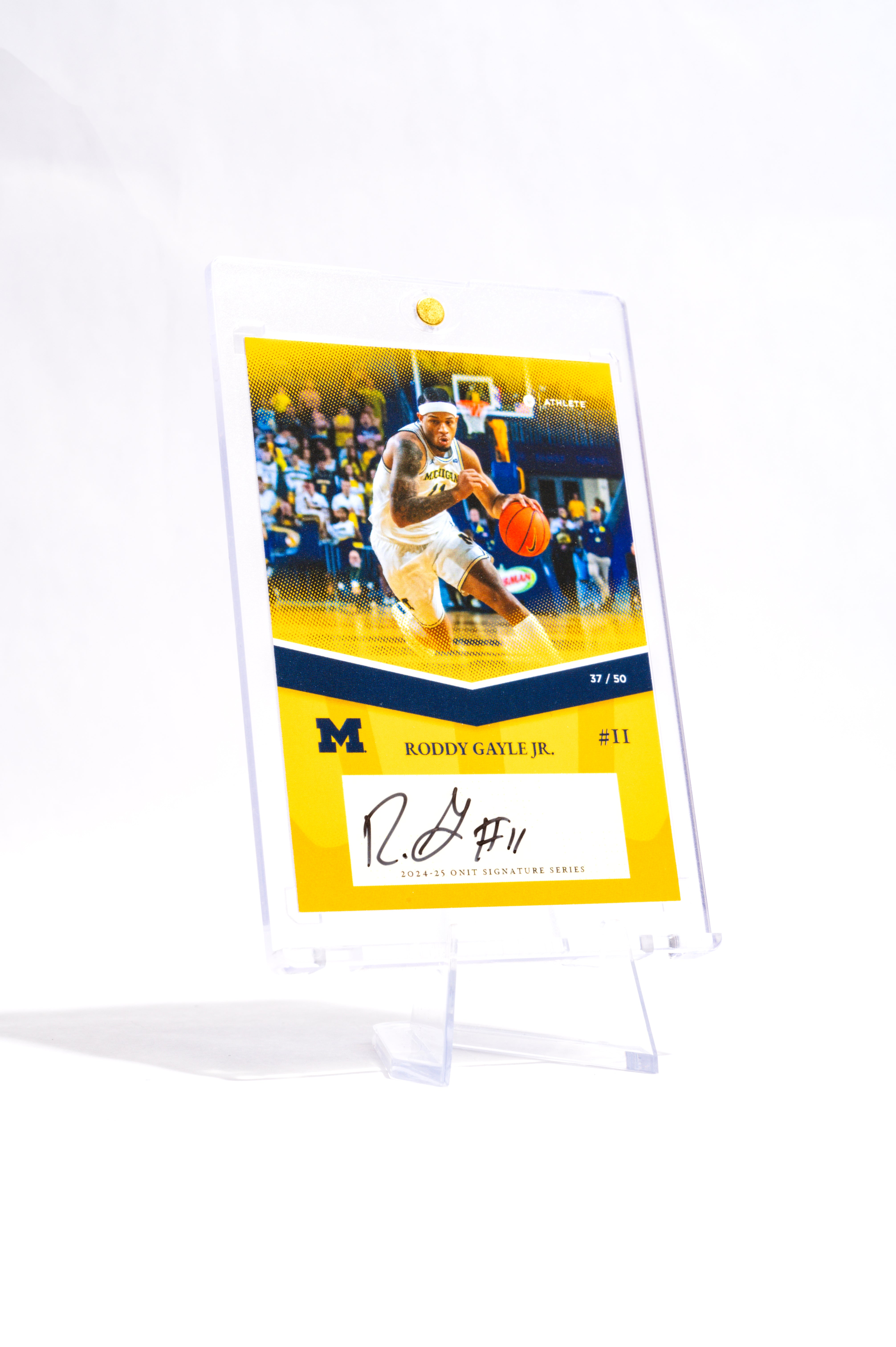 University of Michigan® 2024-25 Men's Basketball Trading Cards - Platinum Box with Guaranteed Autograph