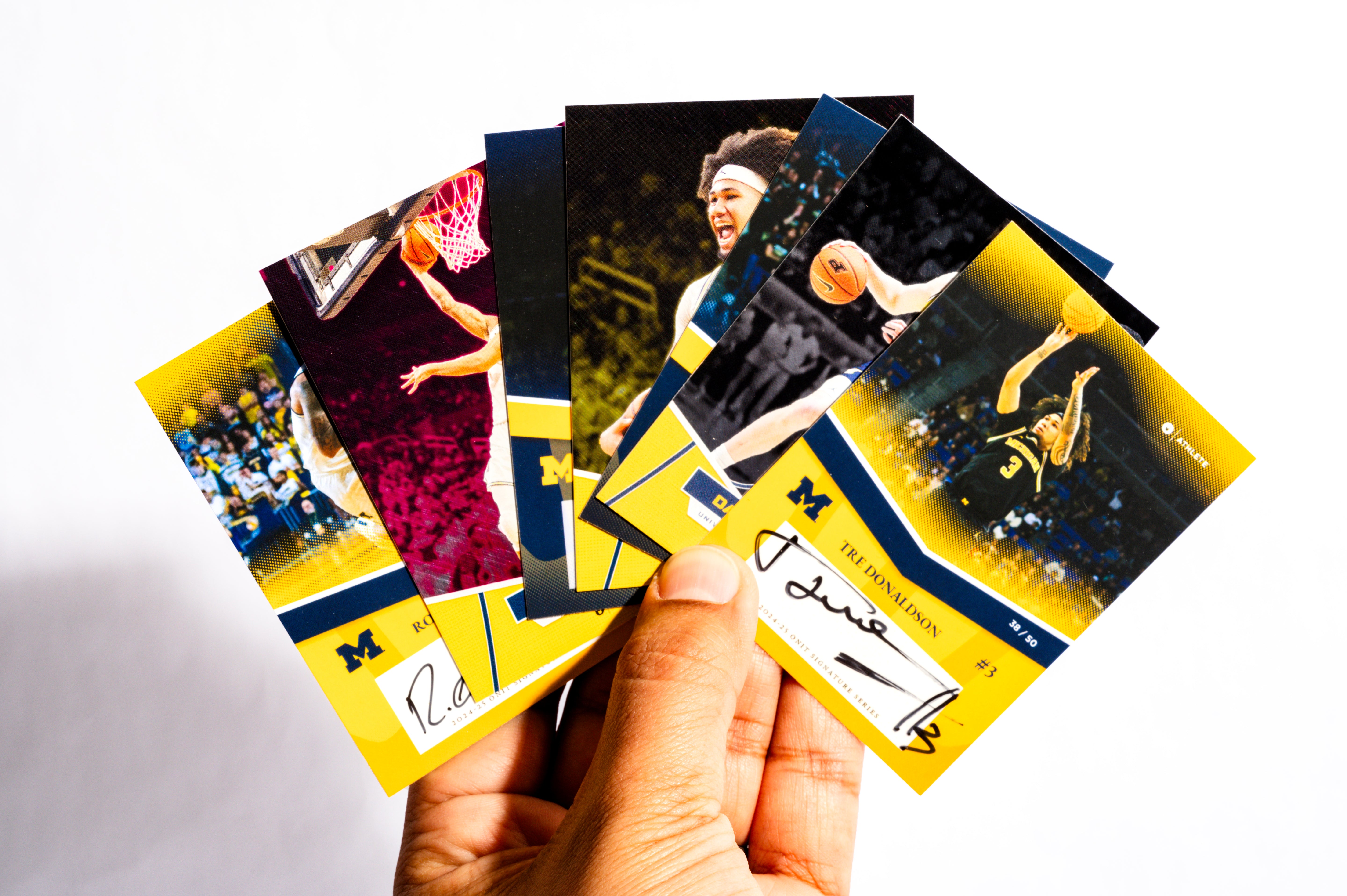 University of Michigan® 2024-25 Men's Basketball Trading Cards - Platinum Box with Guaranteed Autograph