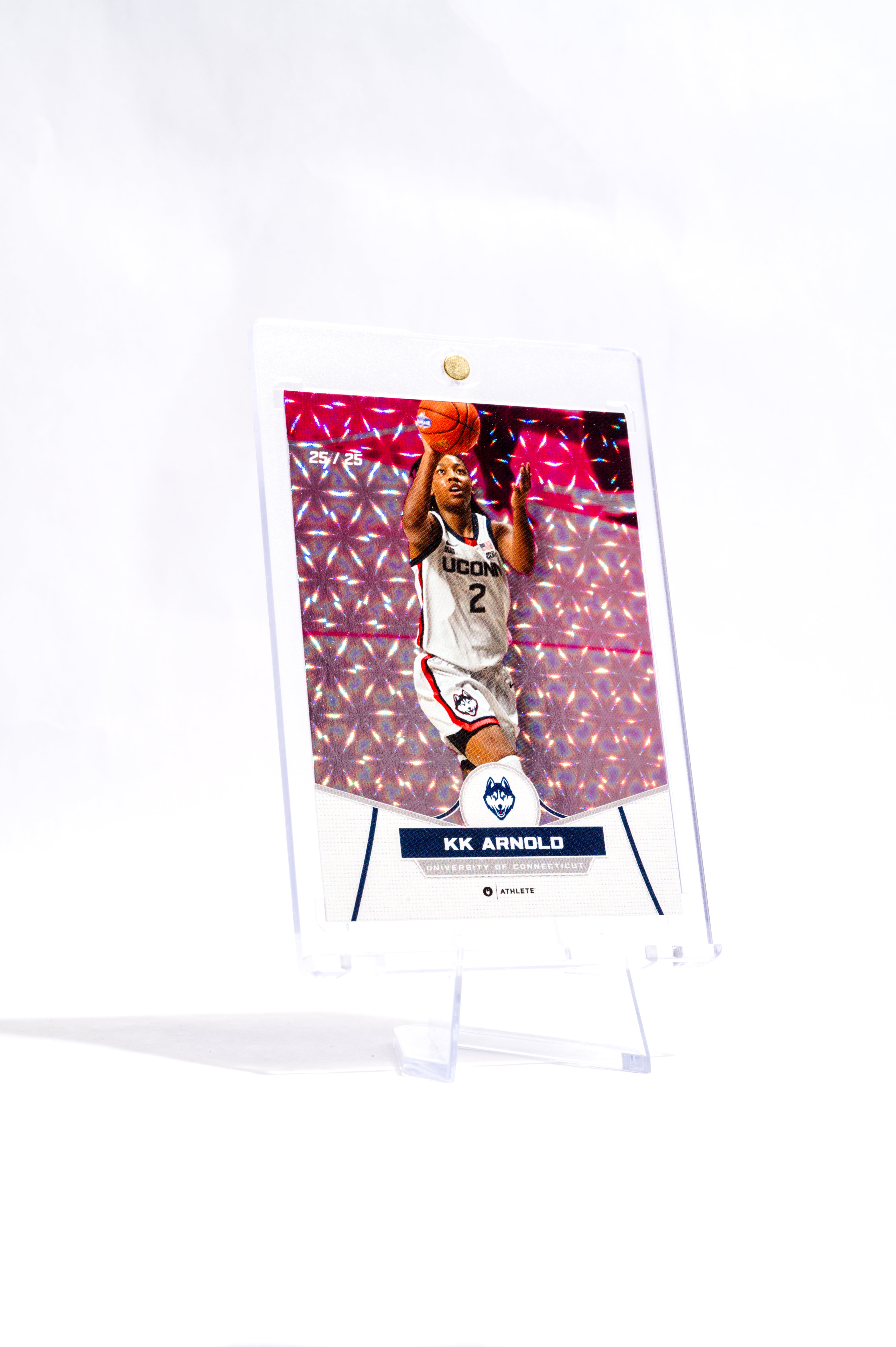 UConn® 2024-25 Women's Basketball Trading Cards - Platinum Box with Guaranteed Autograph