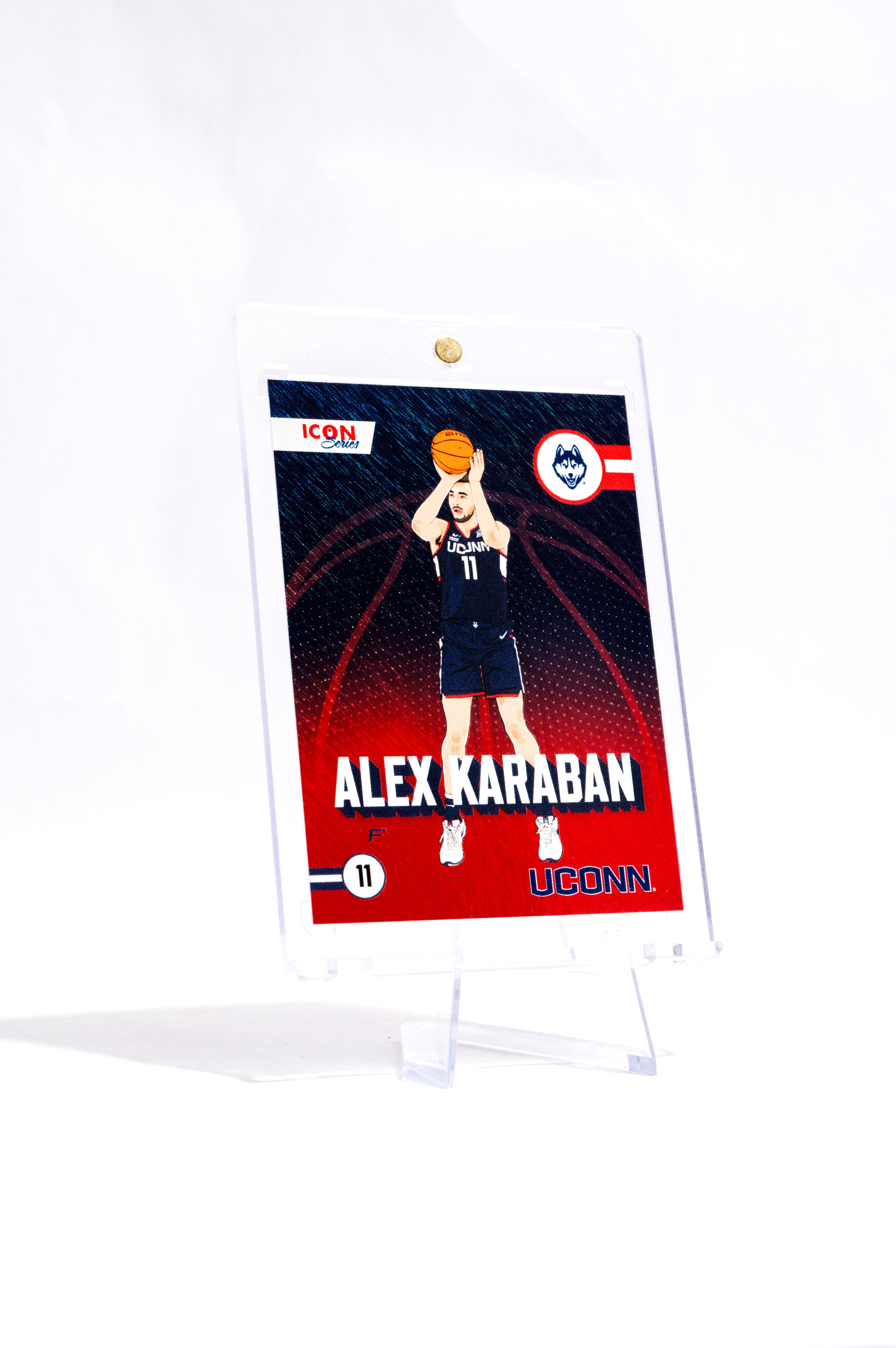 UConn® 2024-25 Men's Basketball Trading Cards - Platinum Box with Guaranteed Autograph