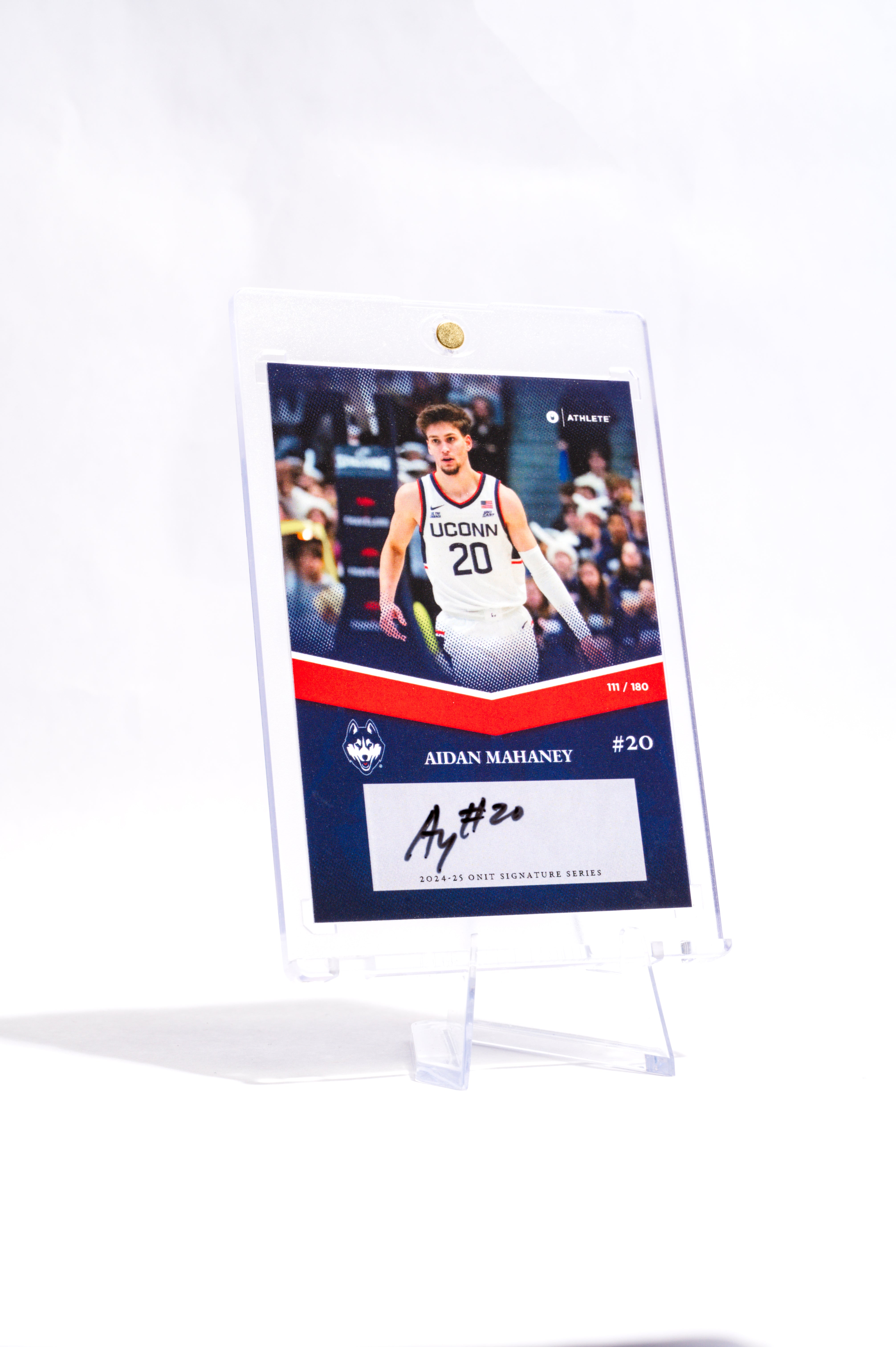 UConn® 2024-25 Men's Basketball Trading Cards - Platinum Box with Guaranteed Autograph