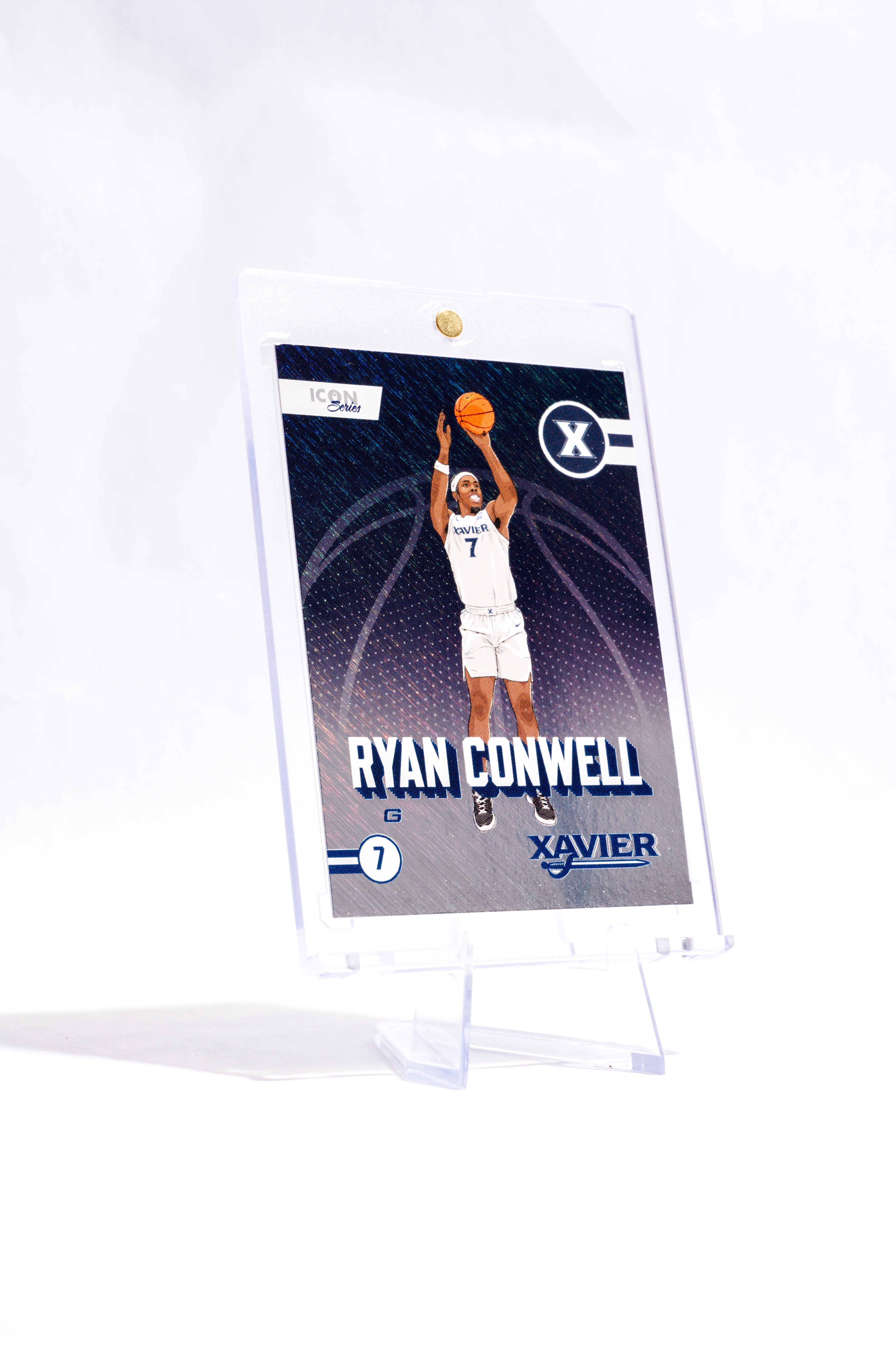 Xavier University® 2024-25 Men's Basketball Trading Cards - Platinum Box with Guaranteed Autograph