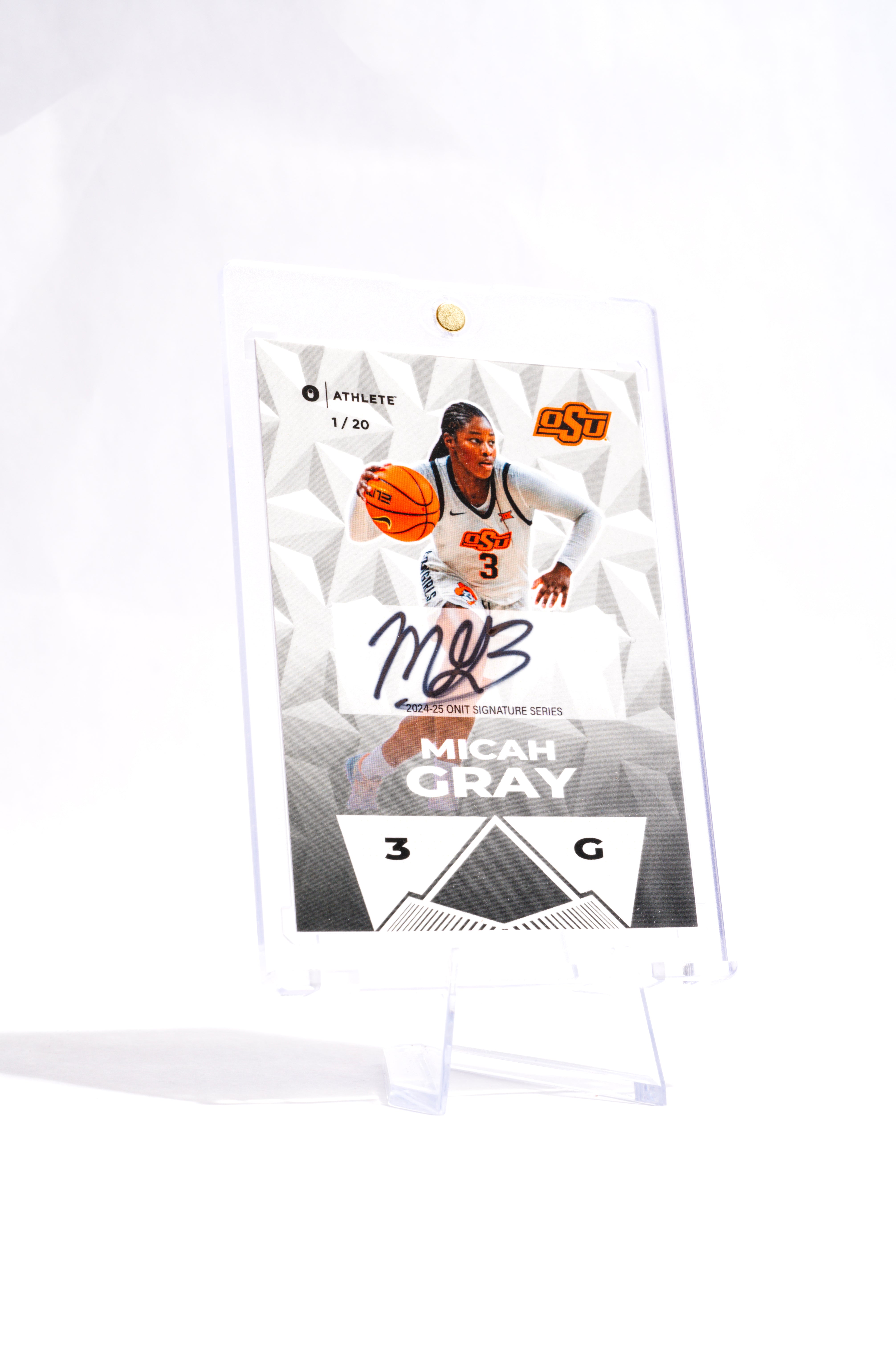 Oklahoma State University® 2024-2025 Women's Basketball Trading Cards - Platinum Box with Guaranteed Autograph