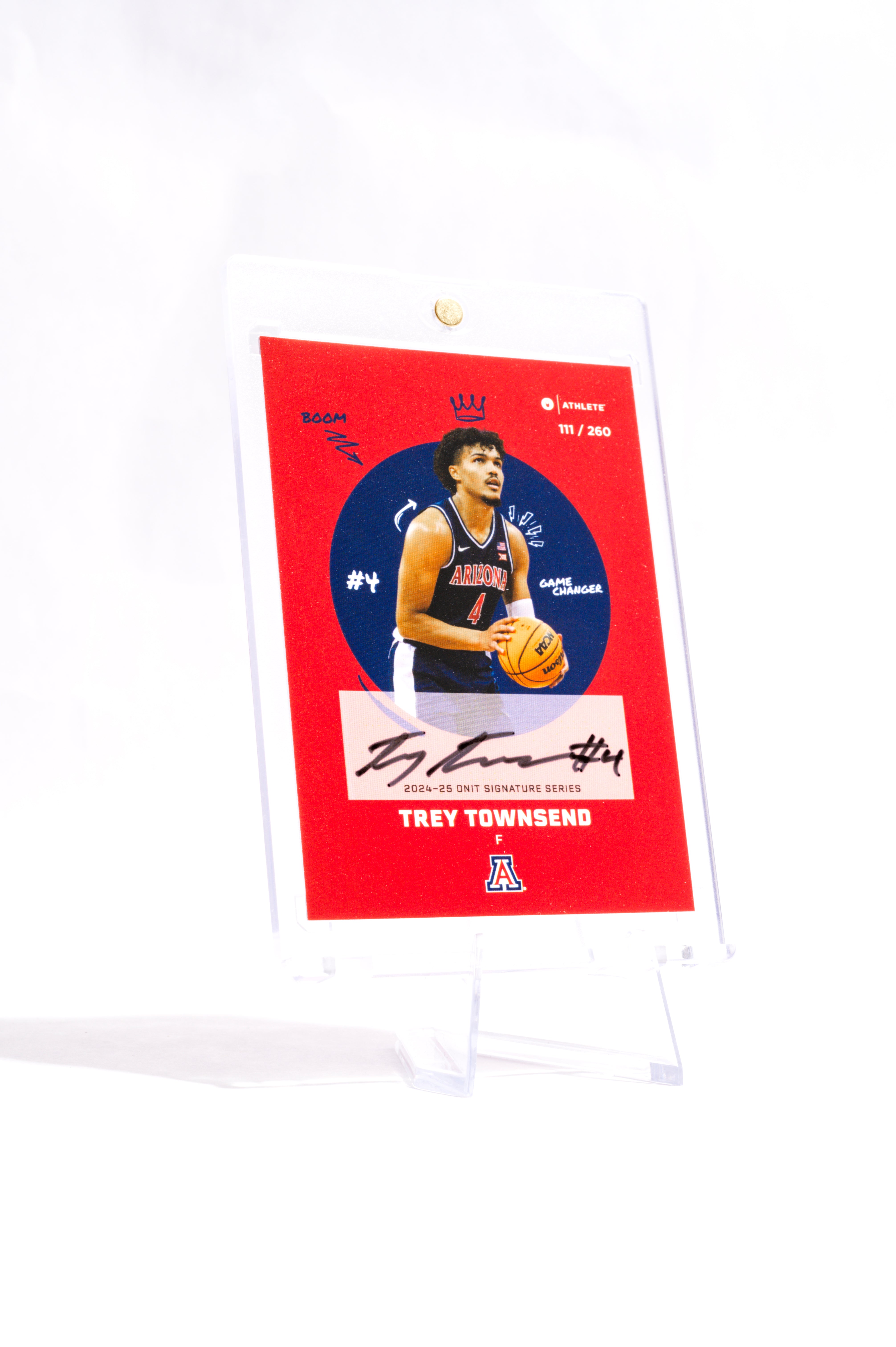 University of Arizona® 2024-25 Men's Basketball Trading Cards - Platinum Box with Guaranteed Autograph