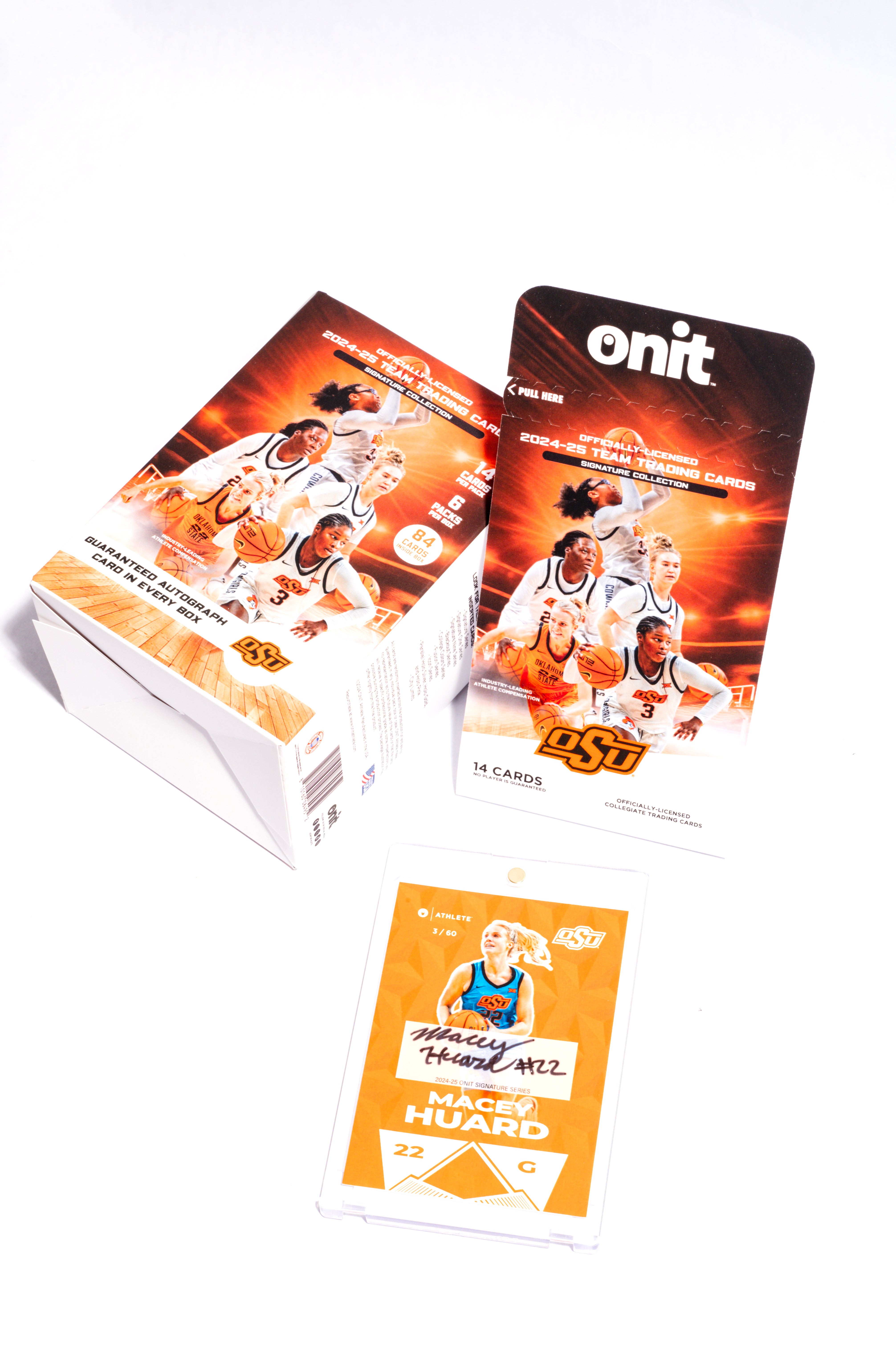 Oklahoma State University® 2024-2025 Women's Basketball Trading Cards - Platinum Box with Guaranteed Autograph
