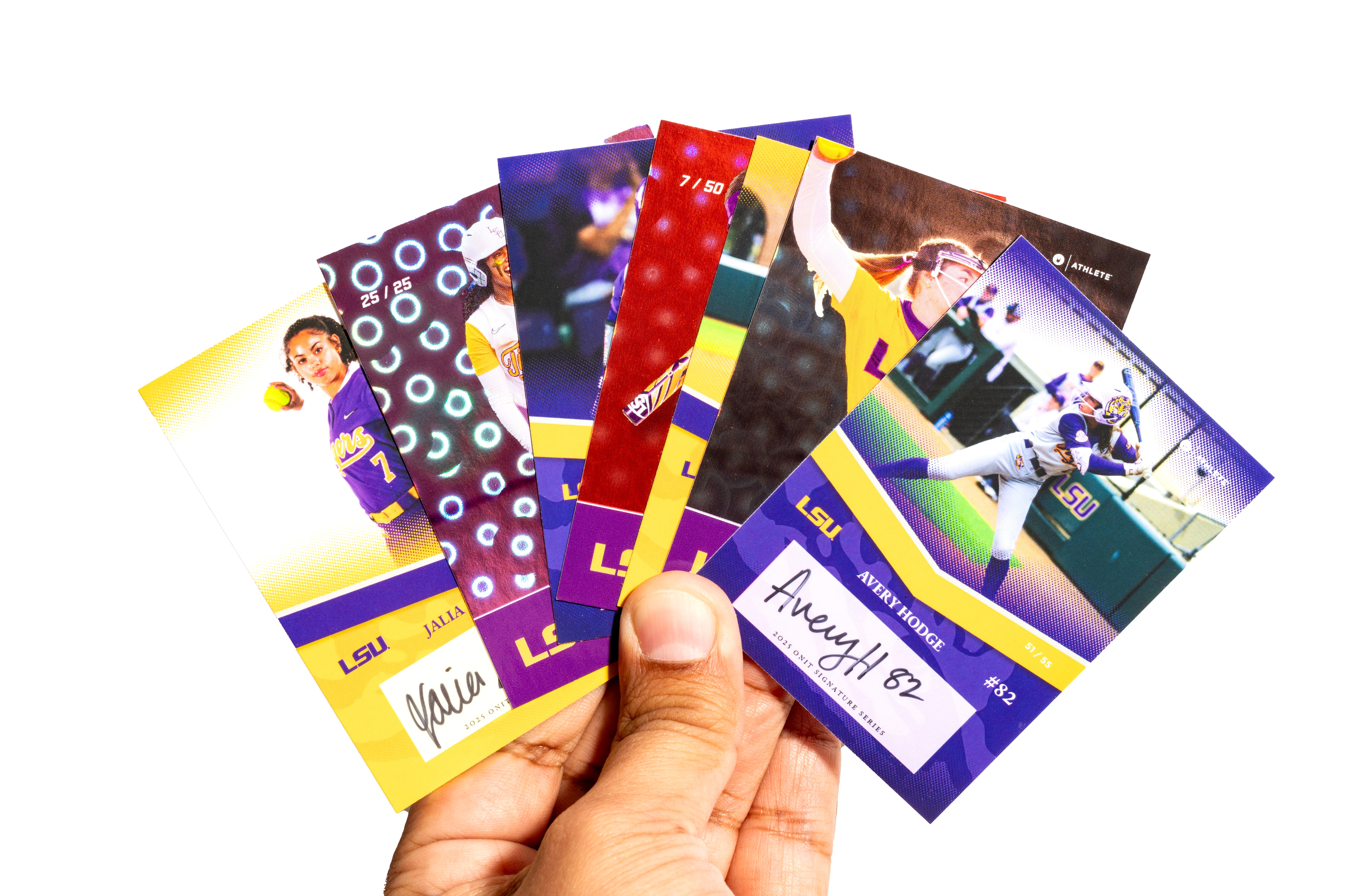 LSU® 2025 Softball Trading Cards - Platinum Box with Guaranteed Autograph