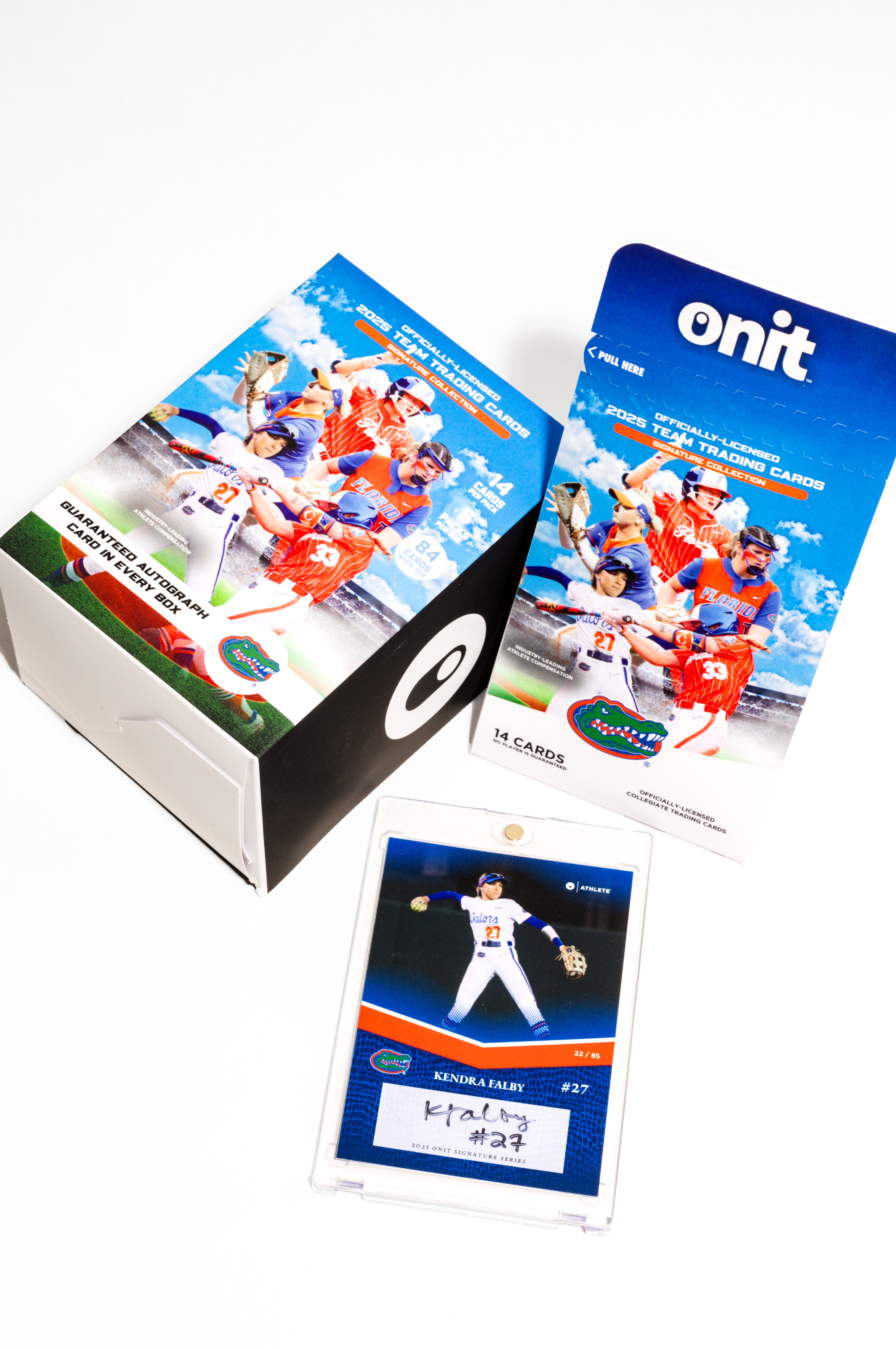 University of Florida® 2025 Softball Trading Cards - Platinum Box with Guaranteed Autograph