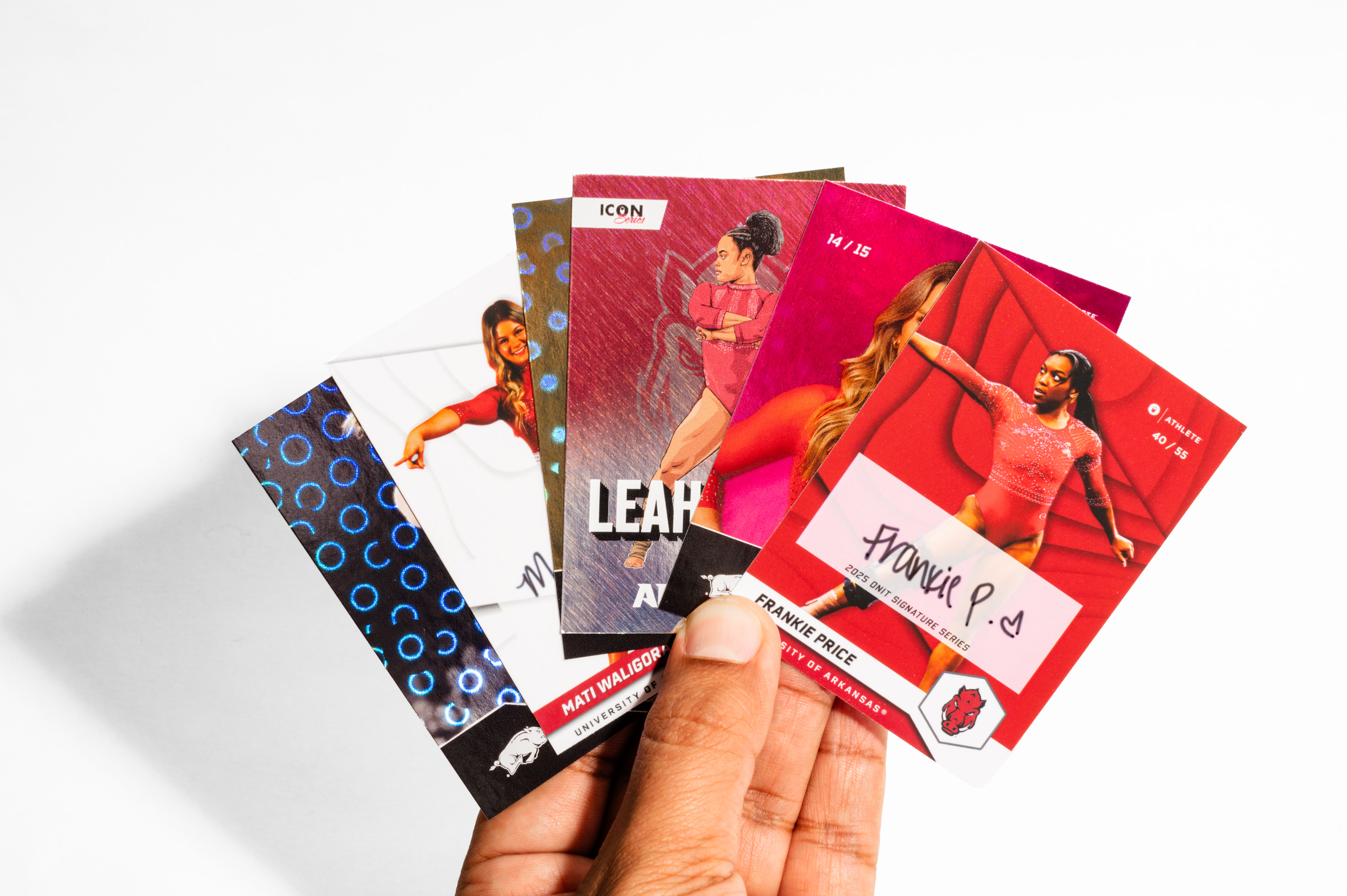 University of Arkansas® 2024-25 Gymnastics Trading Cards - Single Pack