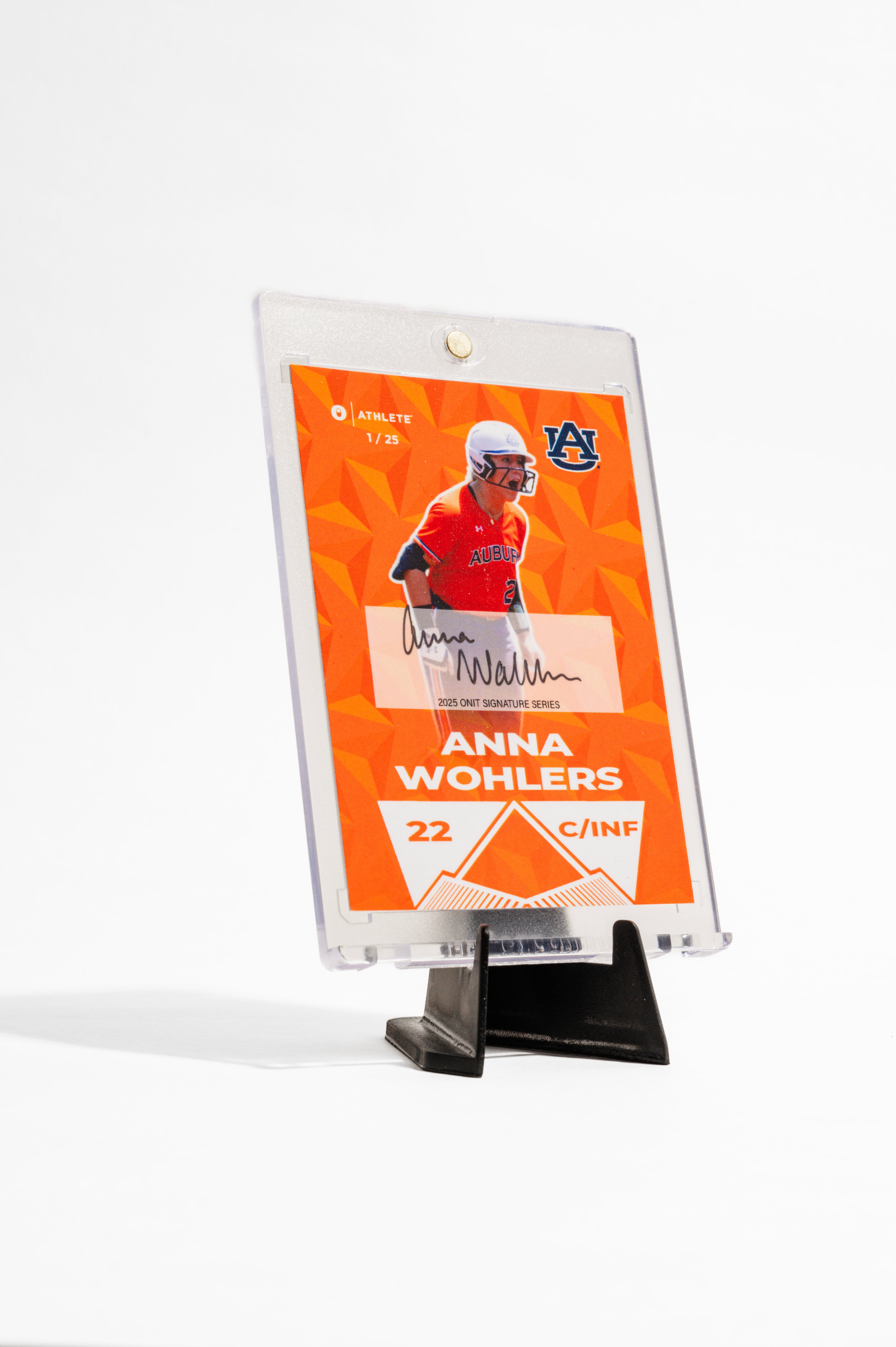 Auburn University® 2025 Softball Trading Cards - Platinum Box with Guaranteed Autograph