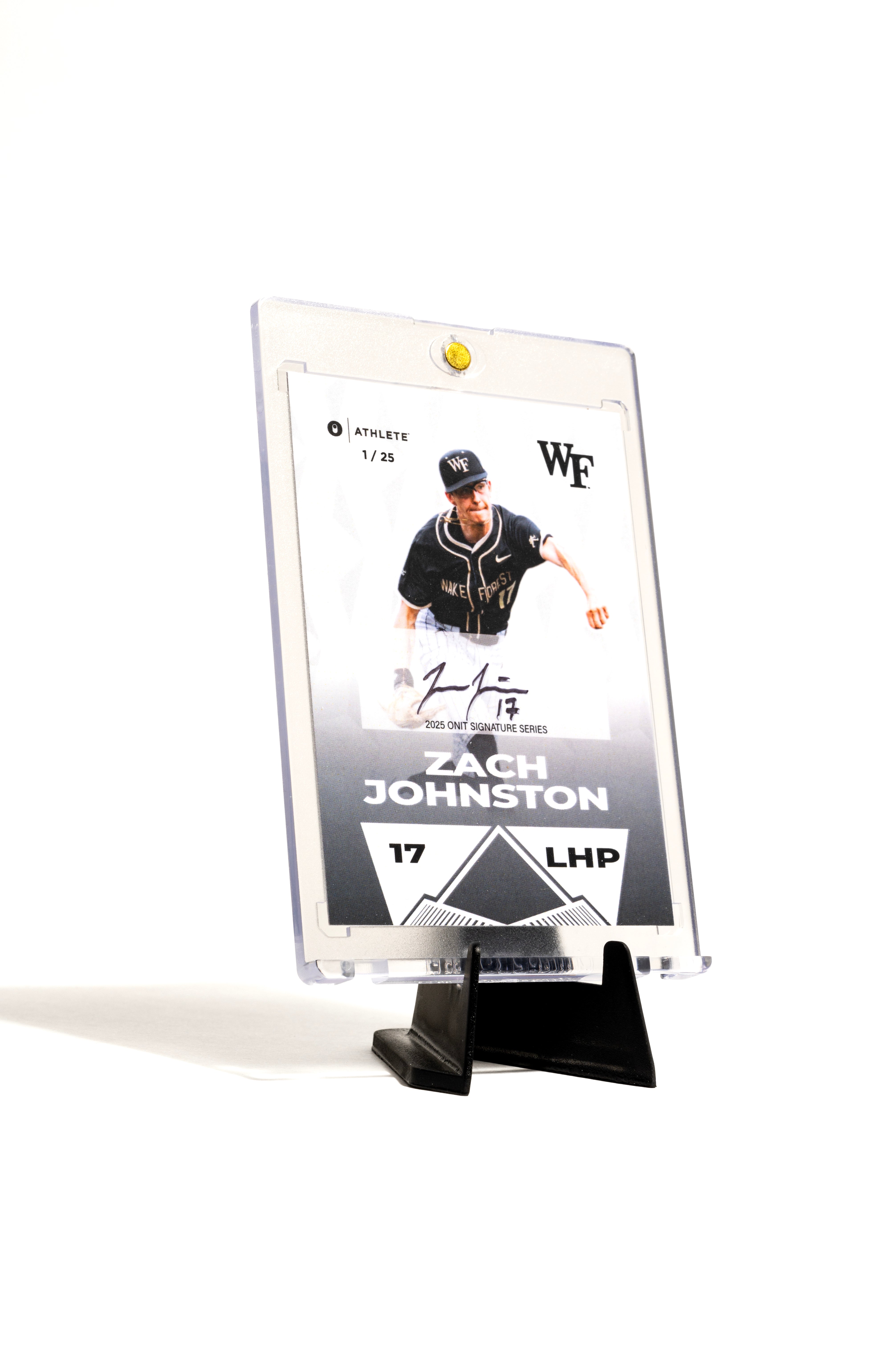 Wake Forest University® 2025 Baseball Trading Cards - Platinum Box with Guaranteed Autograph