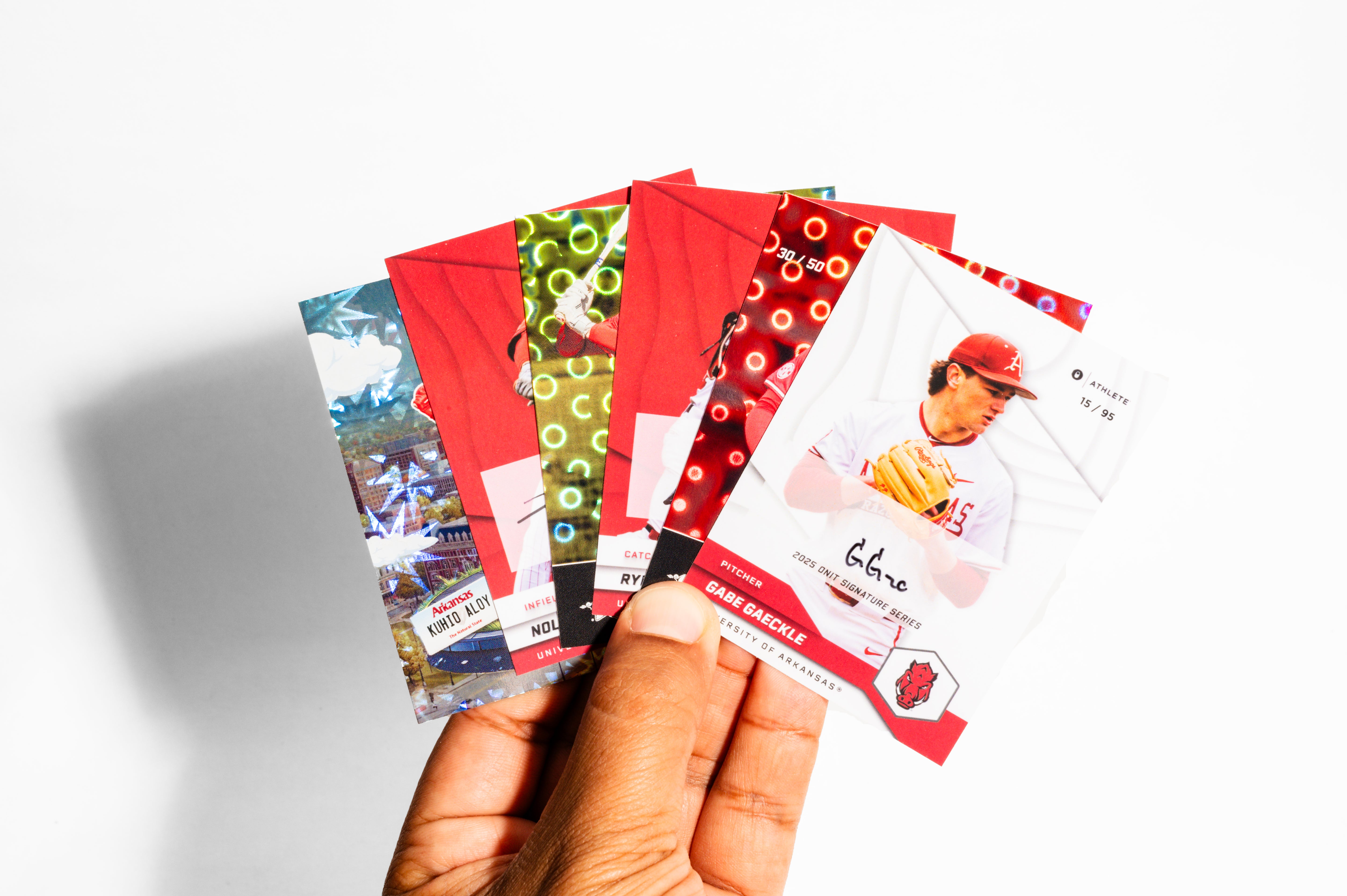 University of Arkansas® 2025 Baseball Trading Cards - Platinum Box with Guaranteed Autograph