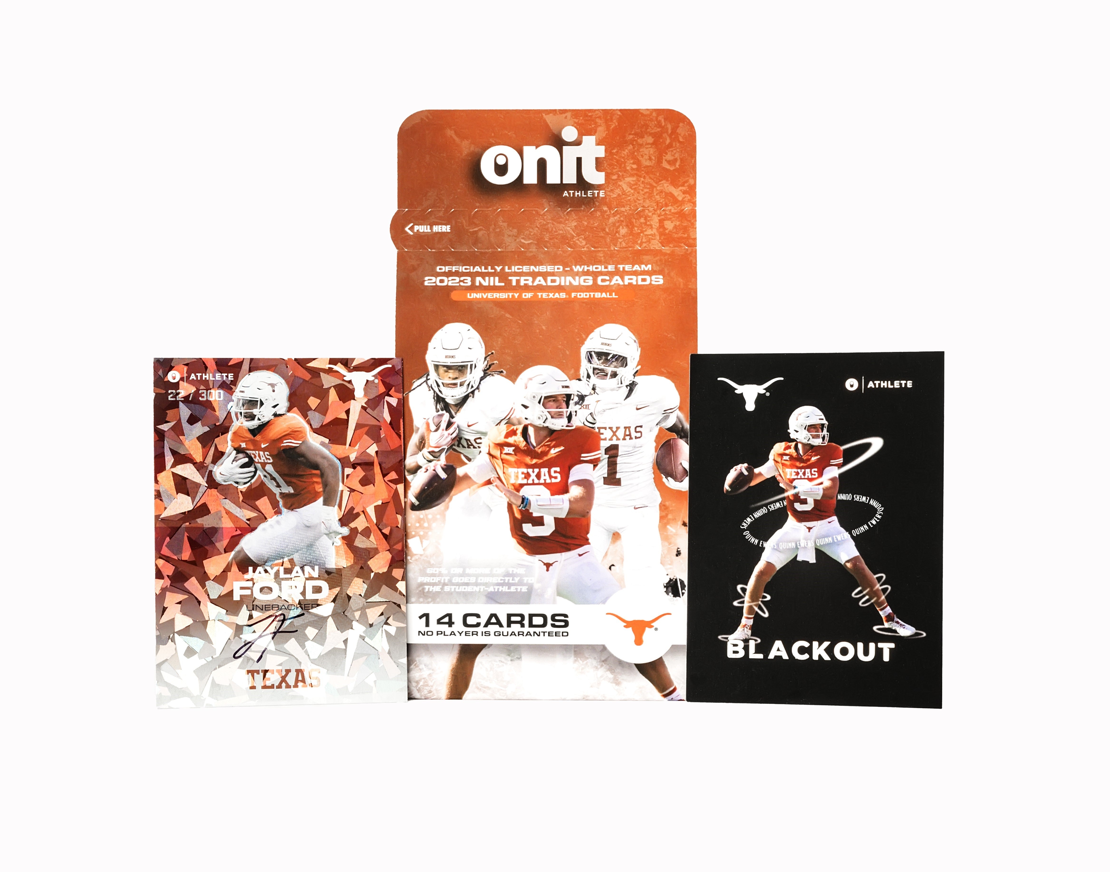 The University of Texas® NIL Football - 2023 Trading Cards - Single Pack