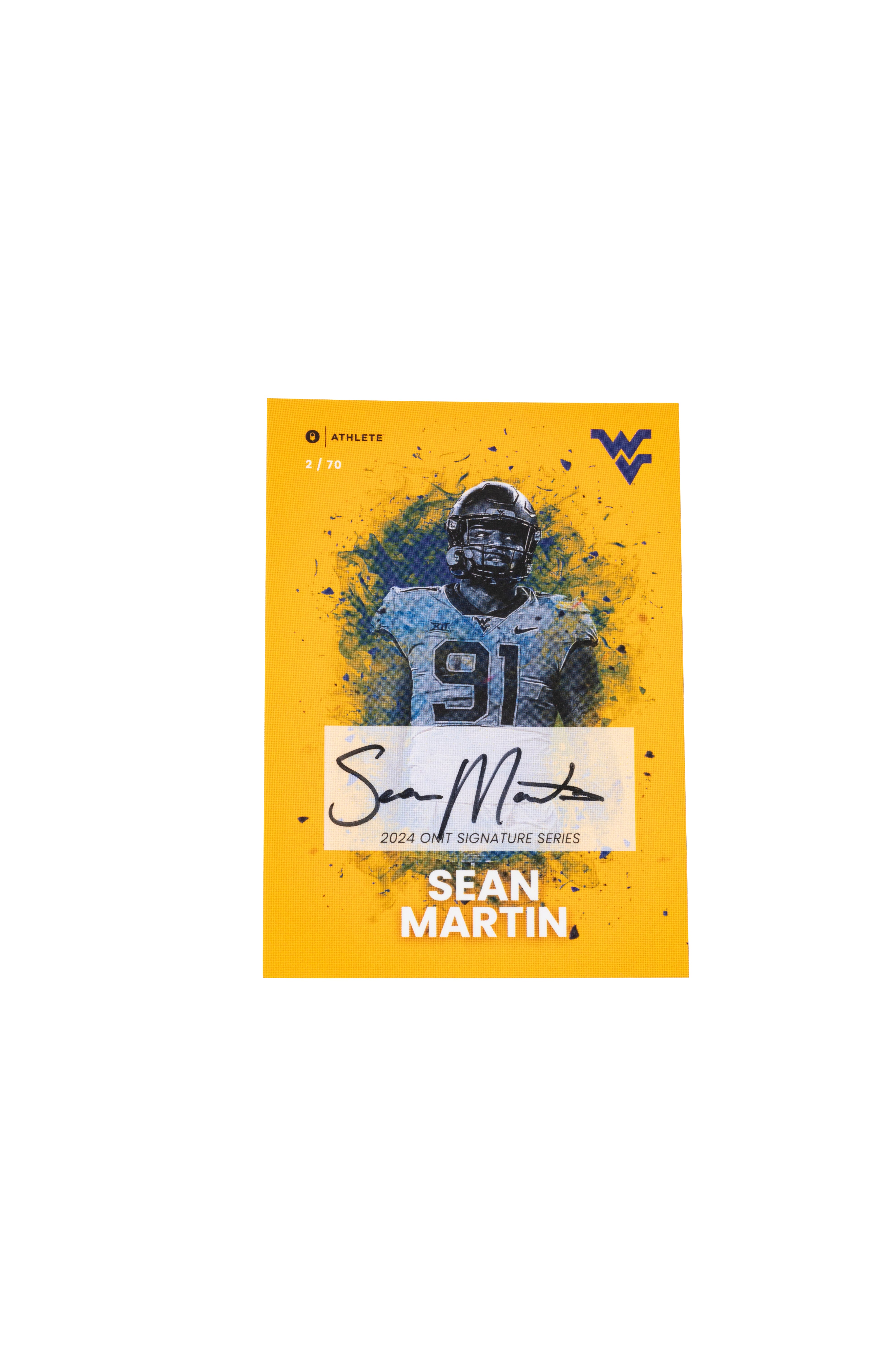 West Virginia University® 2024 Football Trading Cards - Single Pack