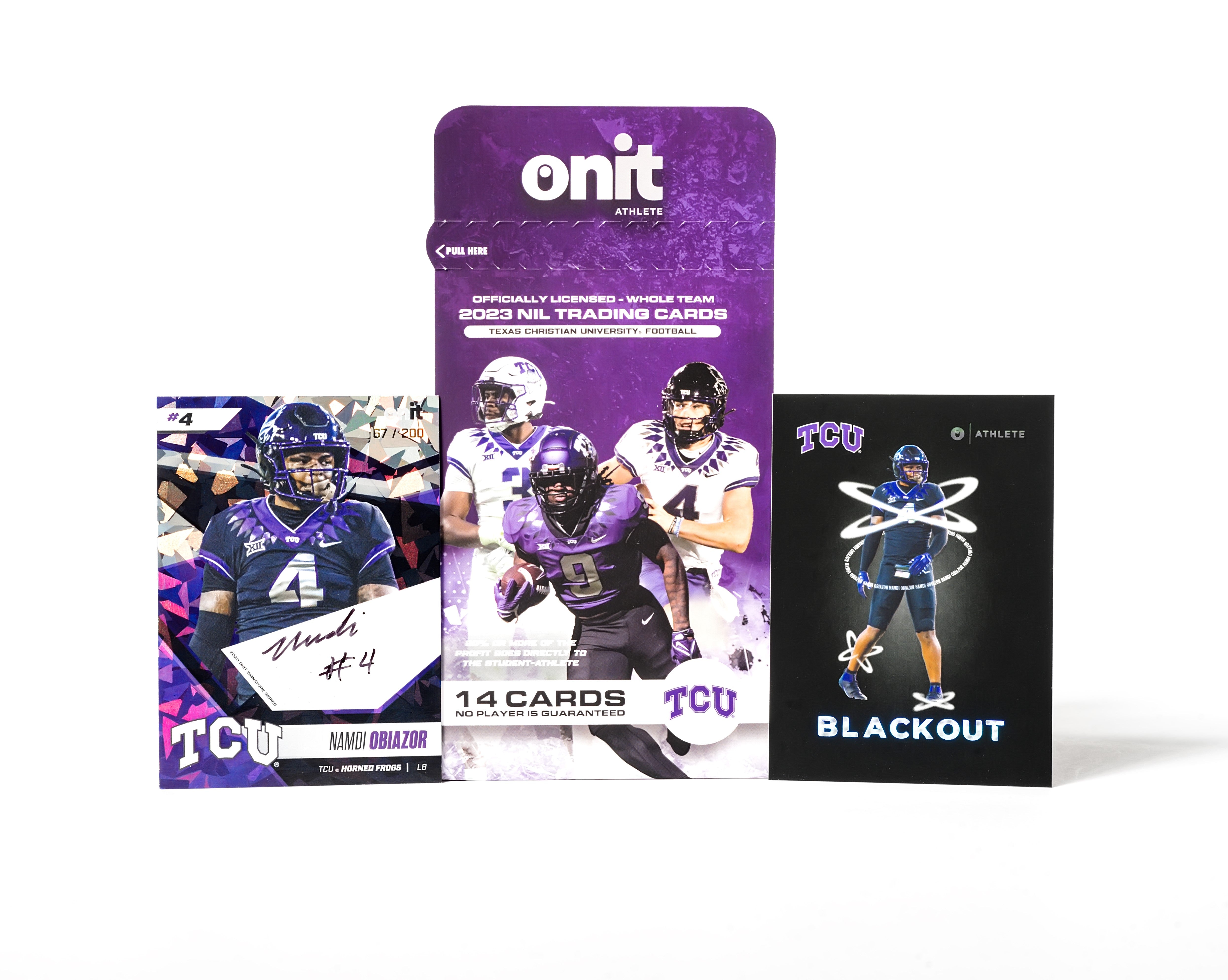 Texas Christian University® NIL Football 2023 Trading Cards - Single Pack