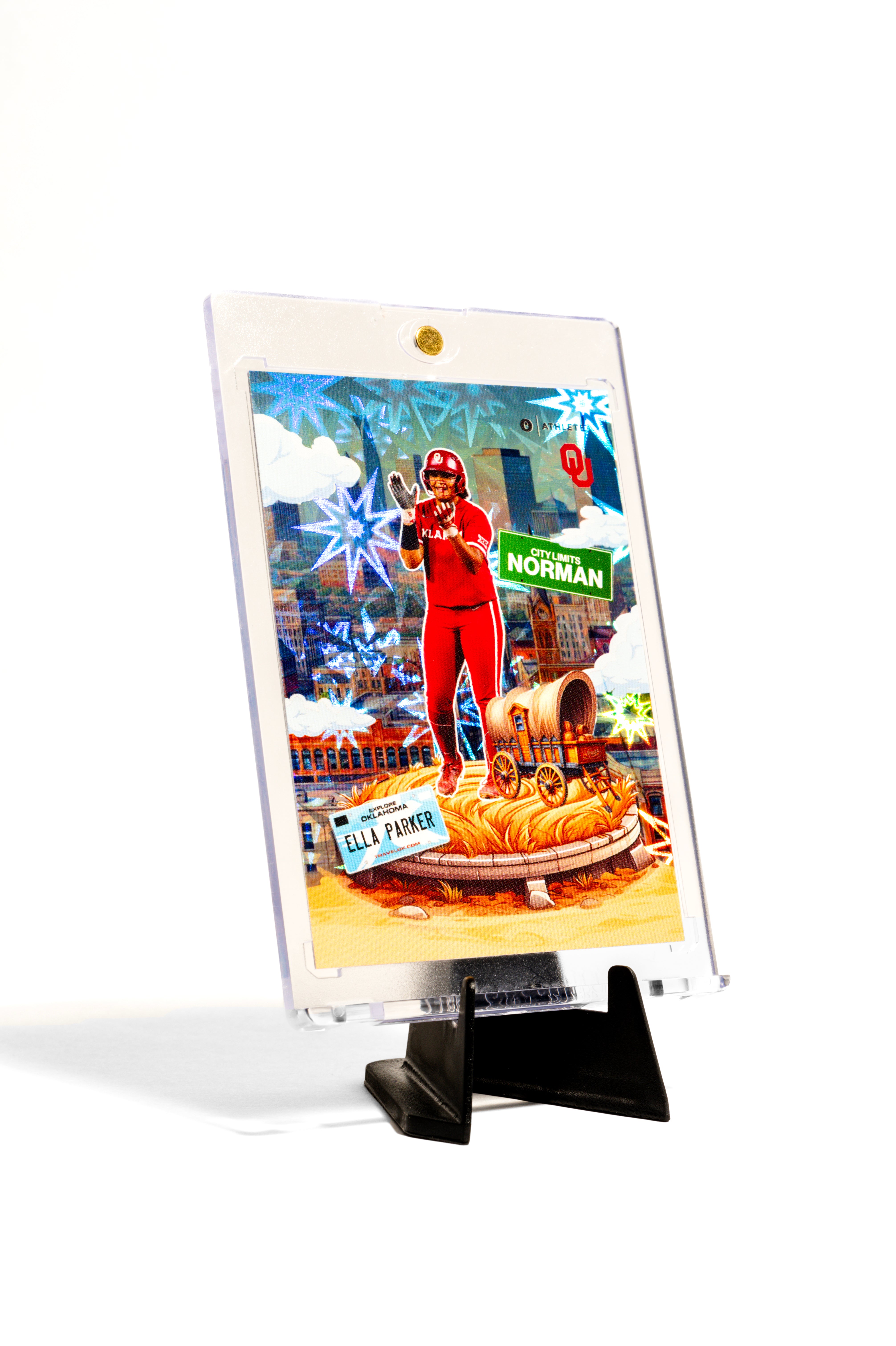 University of Oklahoma® 2025 Softball Trading Cards - Platinum Box with Guaranteed Autograph