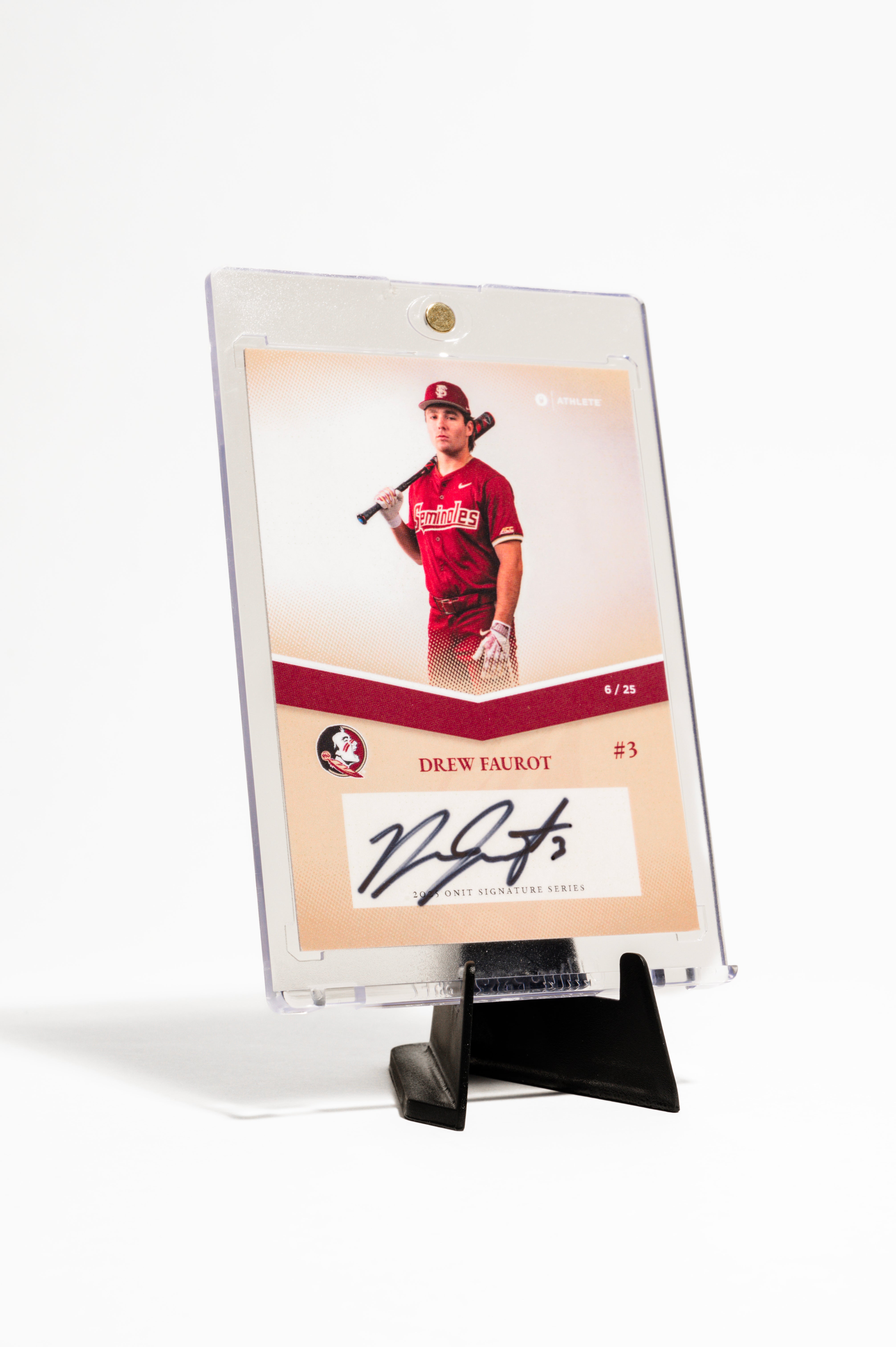 Florida State University® 2025 Baseball Trading Cards - Platinum Box with Guaranteed Autograph