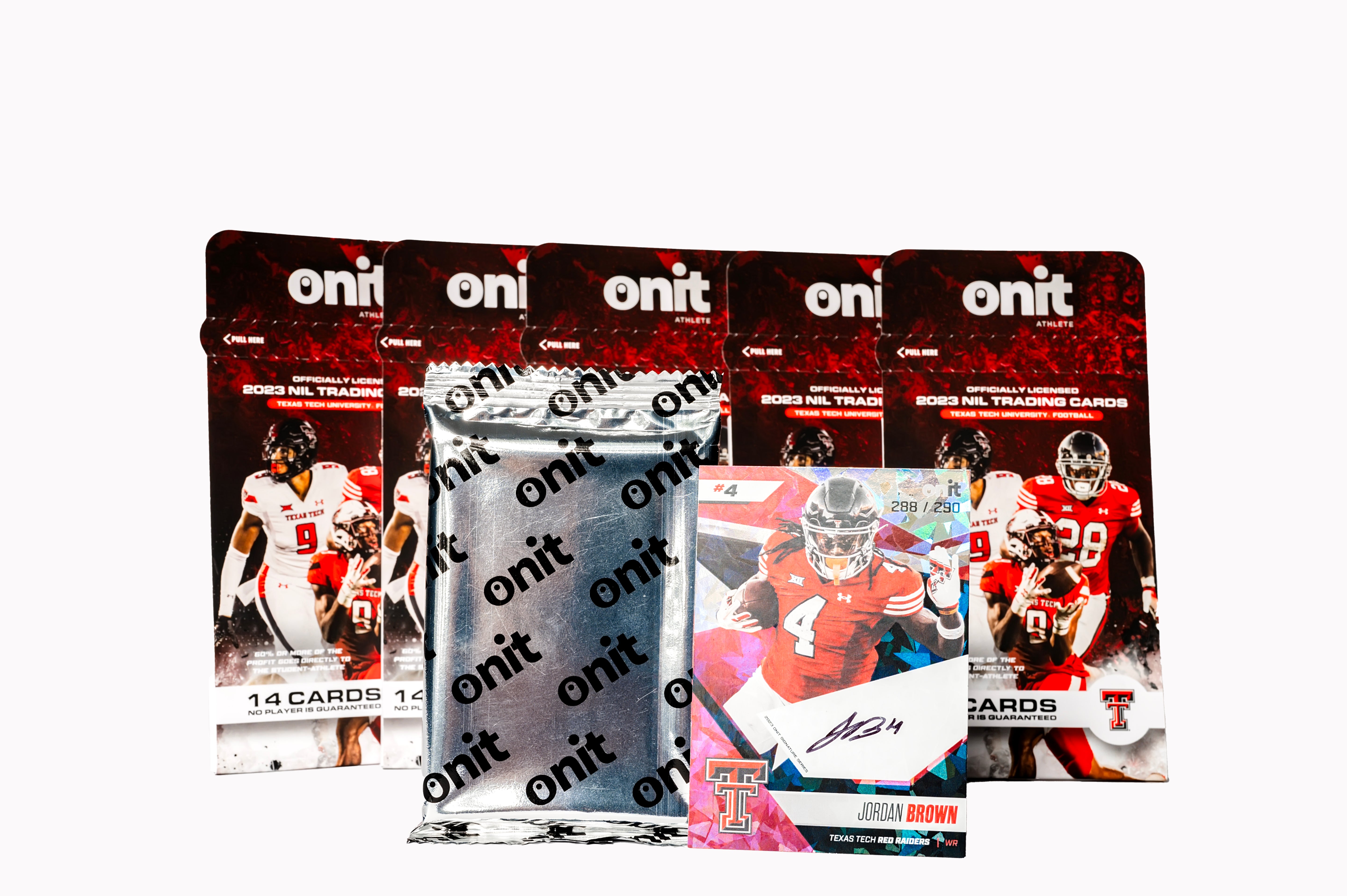 Texas Tech University Mystery Bundle 2023 - Free Platinum Pack with Guaranteed Autograph