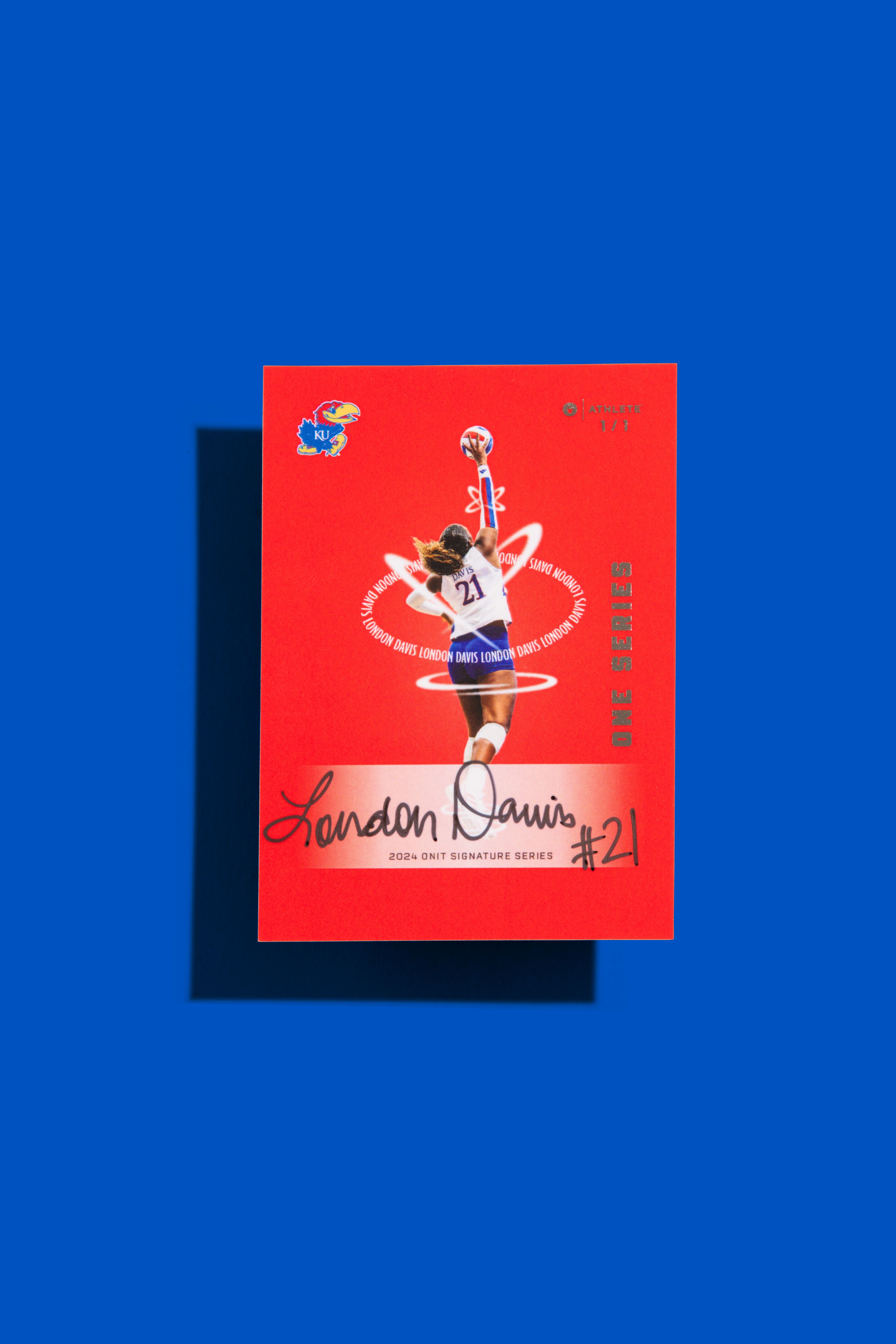 University of Kansas® 2024 Volleyball - Platinum Box with Guaranteed Autograph