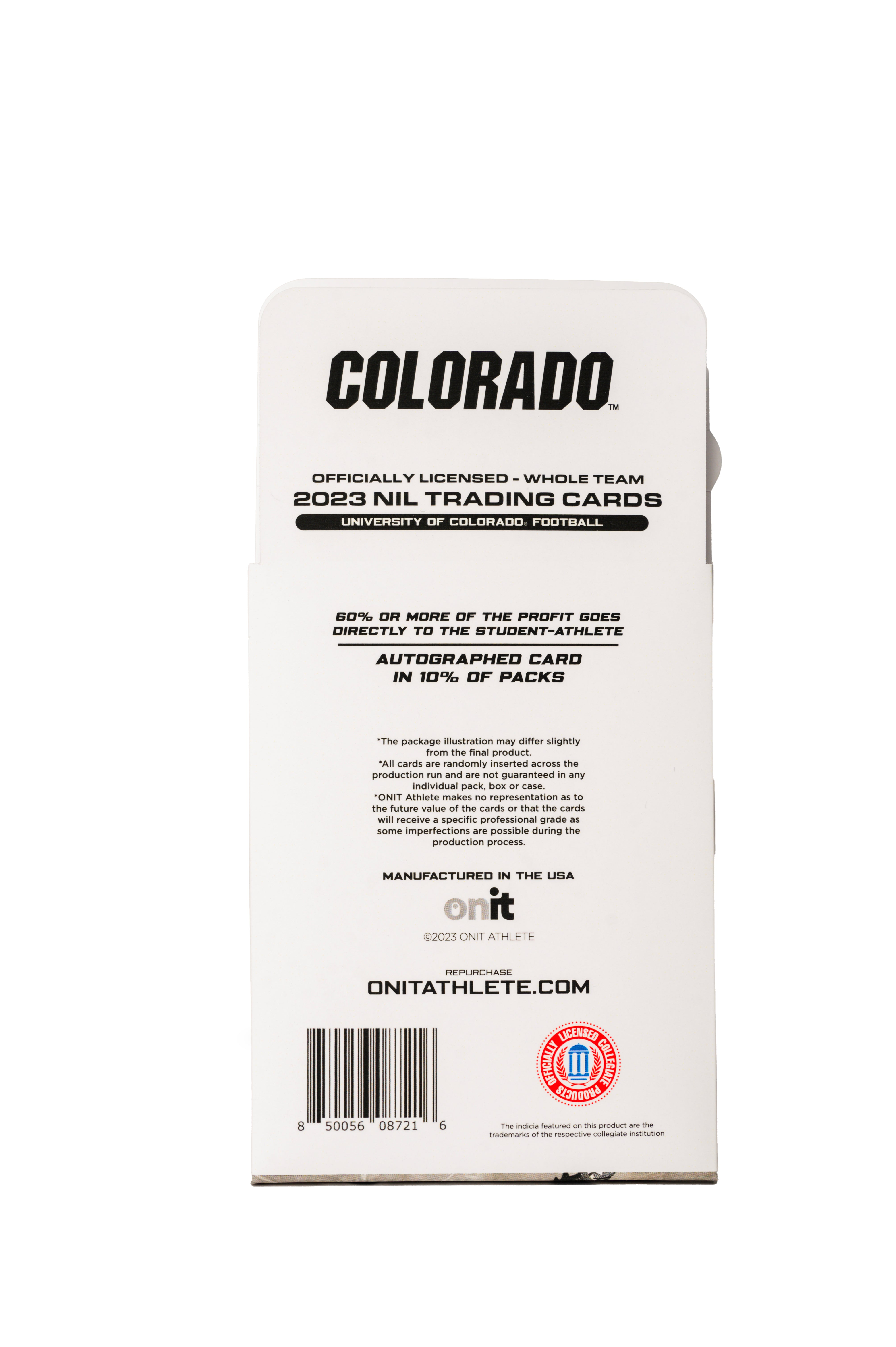 University of Colorado® NIL Football - 2023 Trading Cards - Single Pack