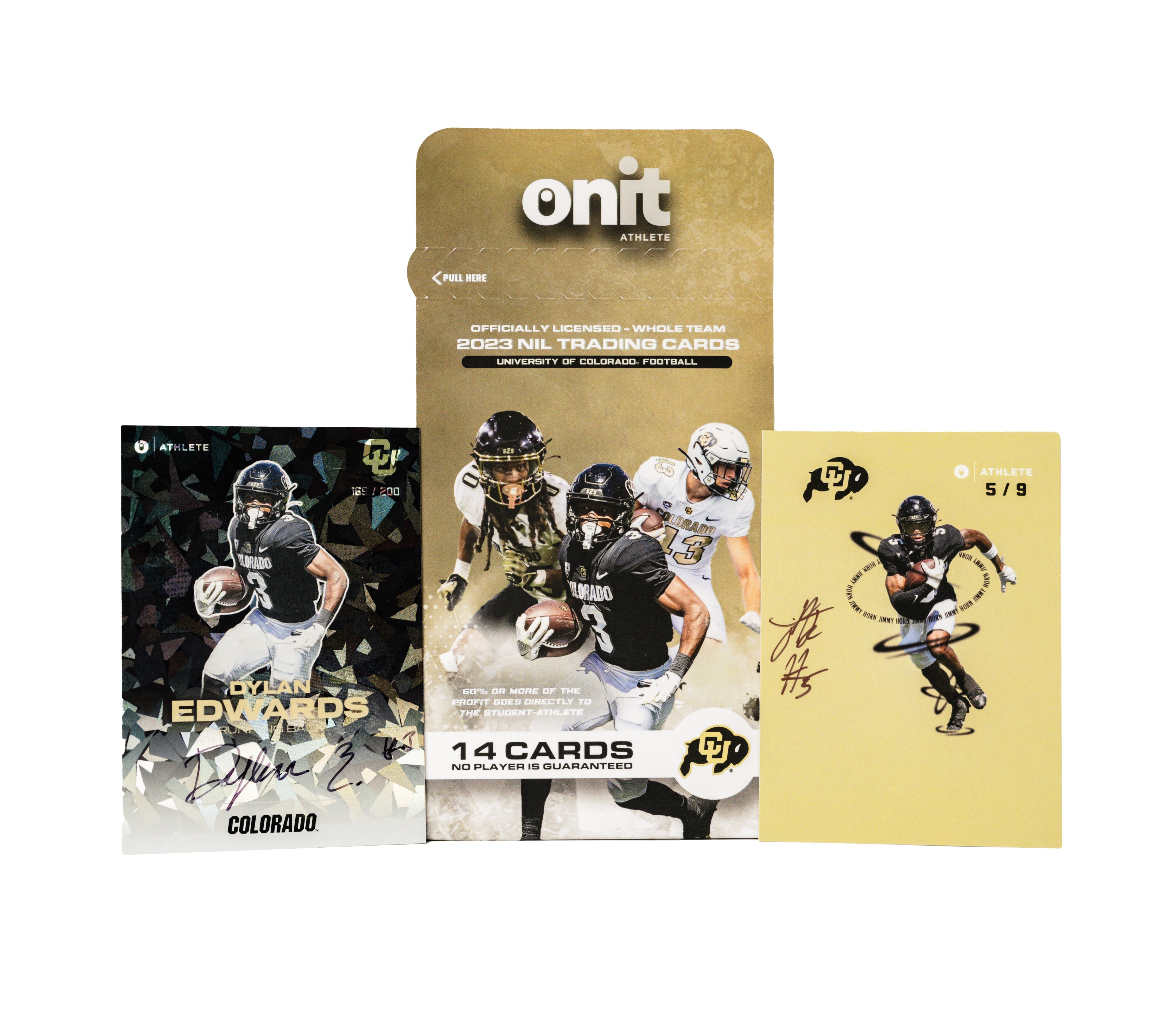 University of Colorado® NIL Football - 2023 Trading Cards - Single Pack