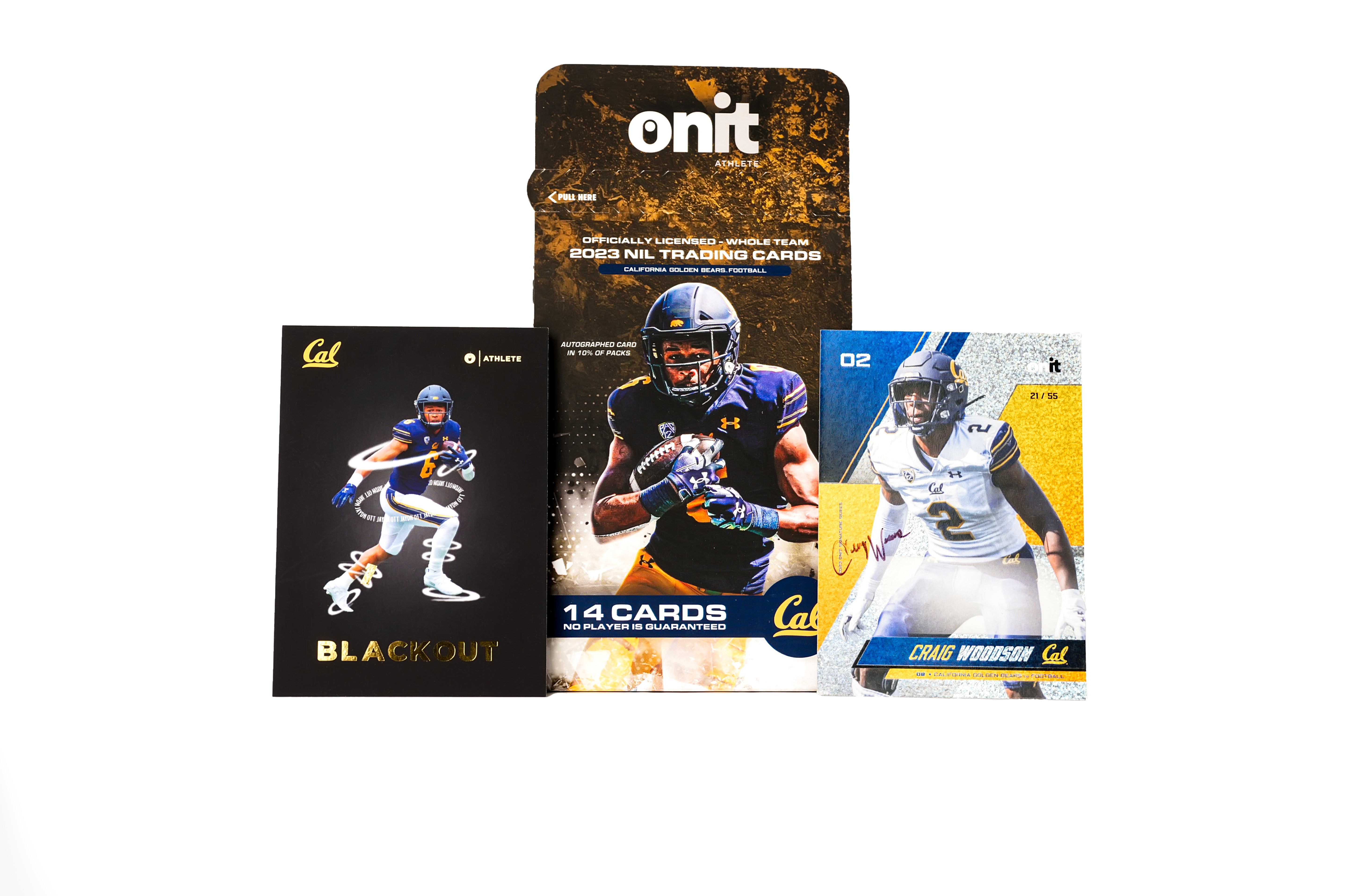 California Golden Bears® NIL Football - 2023 Trading Cards - Single Pack