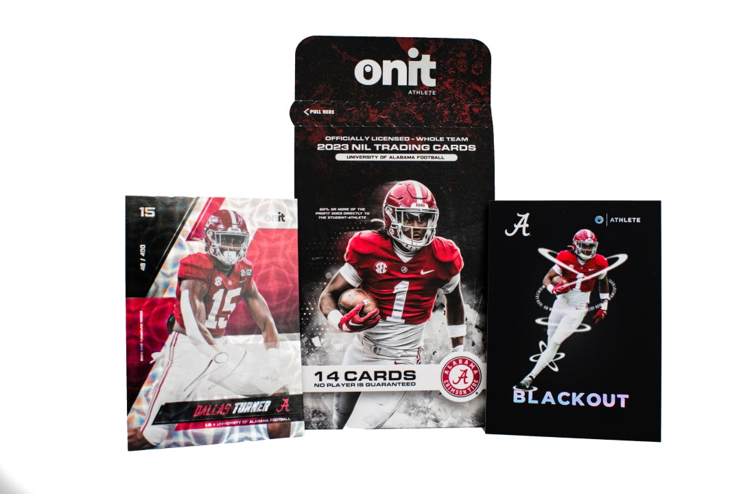 The University of Alabama® NIL Football - 2023 Trading Cards - Single Pack